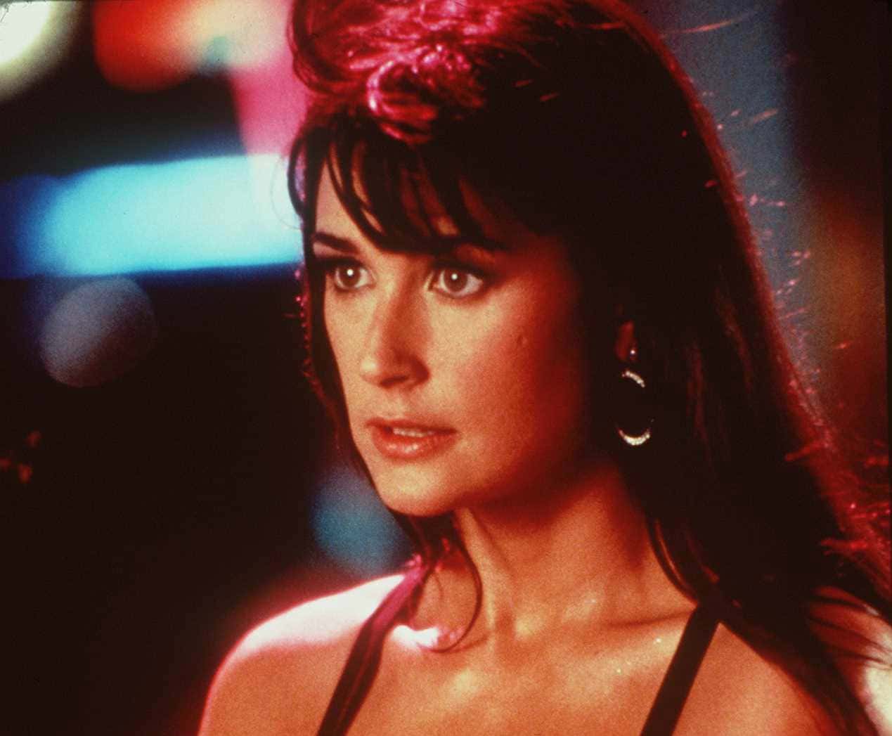 DEMI MOORE STARS AS A STRIPPER IN THE MOVIE 