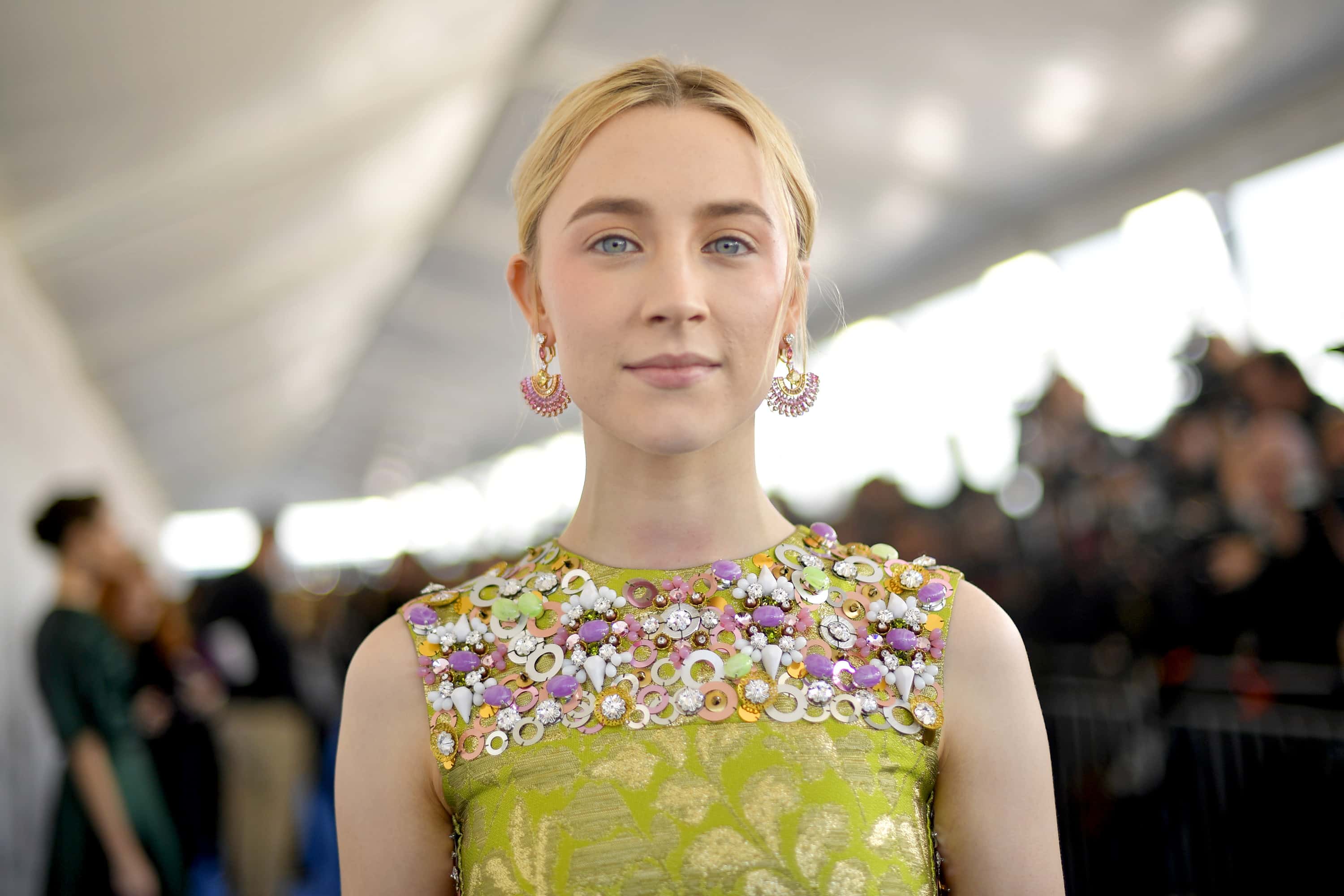 Portrait Photo of Actor Saoirse Ronan at the the 2018 Film Independent Spirit Awards