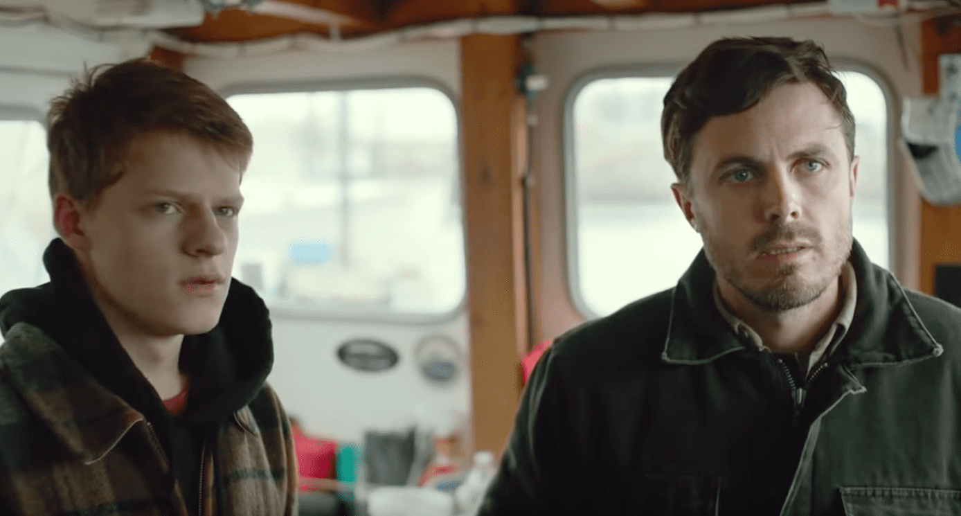 A visually captivating still taken from a pivotal moment in the film Manchester by the Sea (2016)