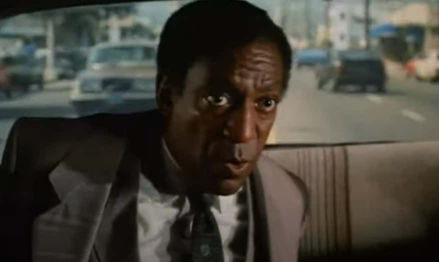 A visually captivating still taken from a pivotal moment in the film Ghost Dad (1990)