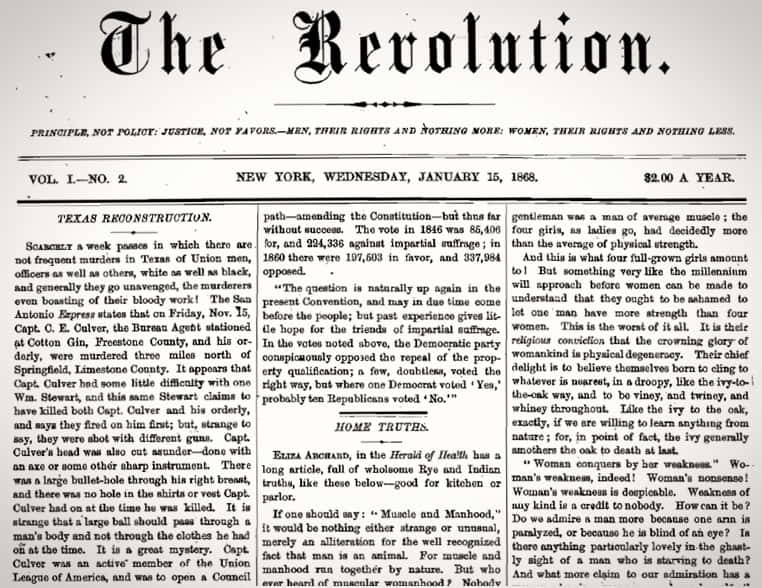 Susan B. Anthony Facts