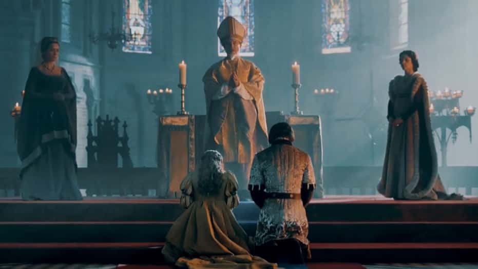 Anne Neville and Edward of Westminster wedding 