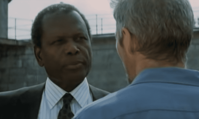 A visually captivating still taken from a pivotal moment in the film The Jackal (1997)