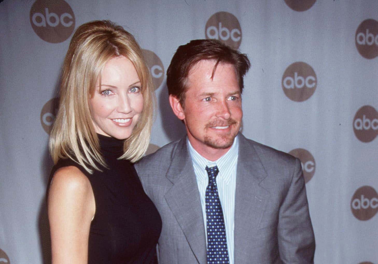 Heather Locklear and Michael J. Fox
