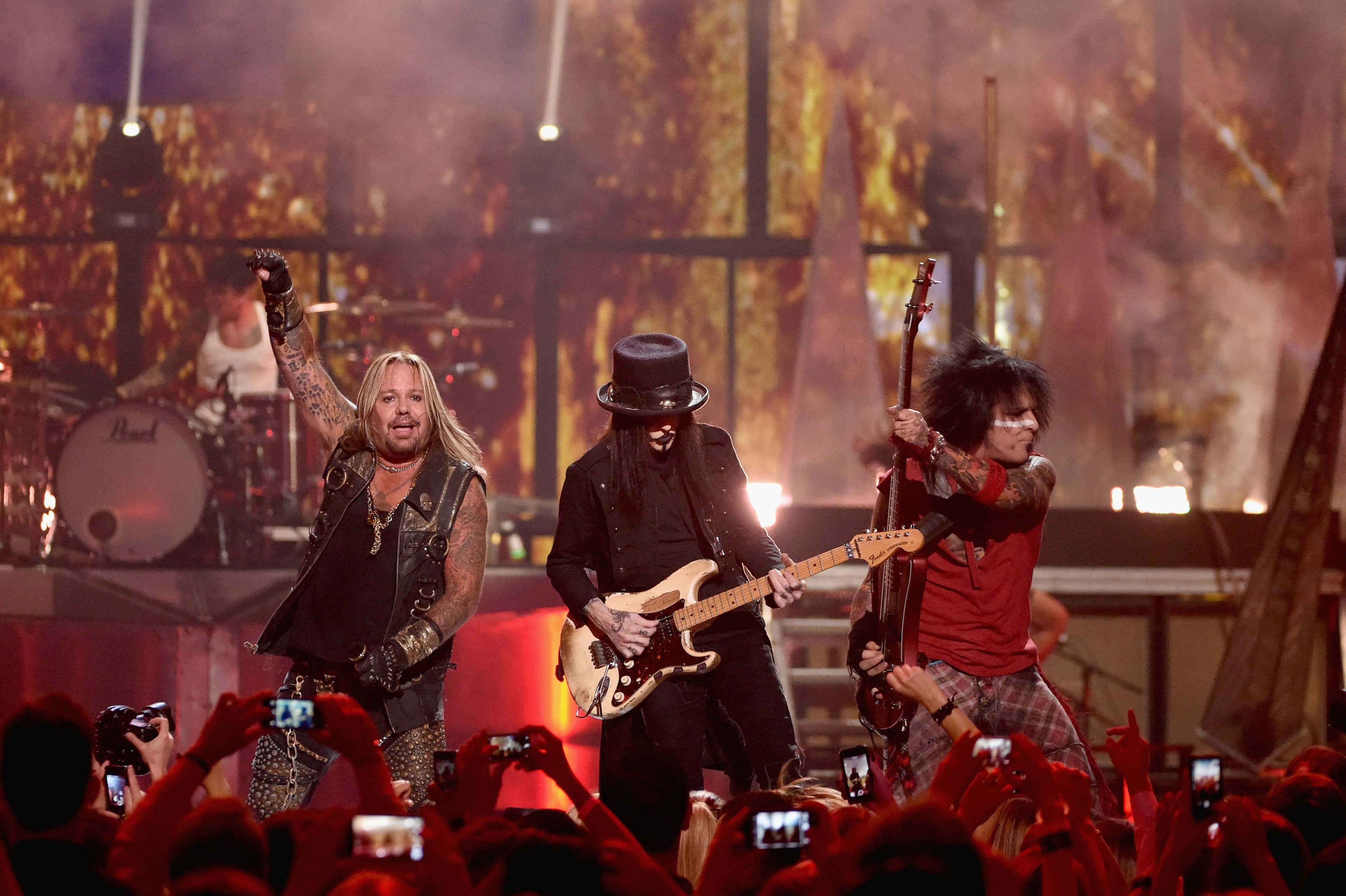 Mötley Crüe at 2014 iHeartRadio Music Festival - Night 1 - Show