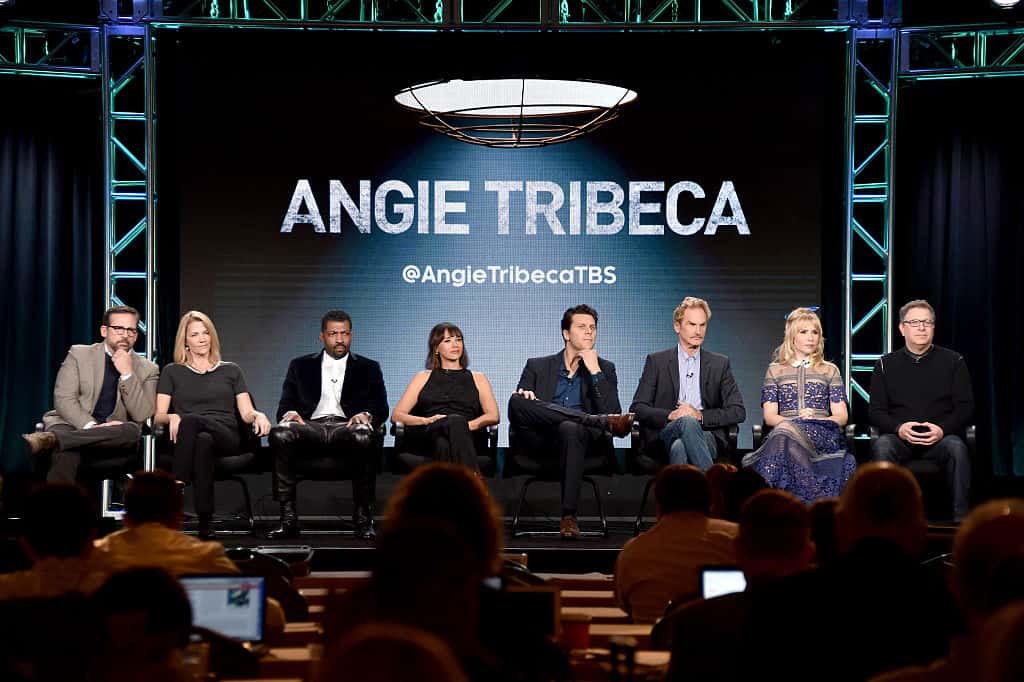 Executive producers Steve Carell and Nancy Carell, actors Deon Cole, Rashida Jones, Hayes MacArthur, Jere Burns, Andree Vermeulen and executive producer Ira Ungerleider of