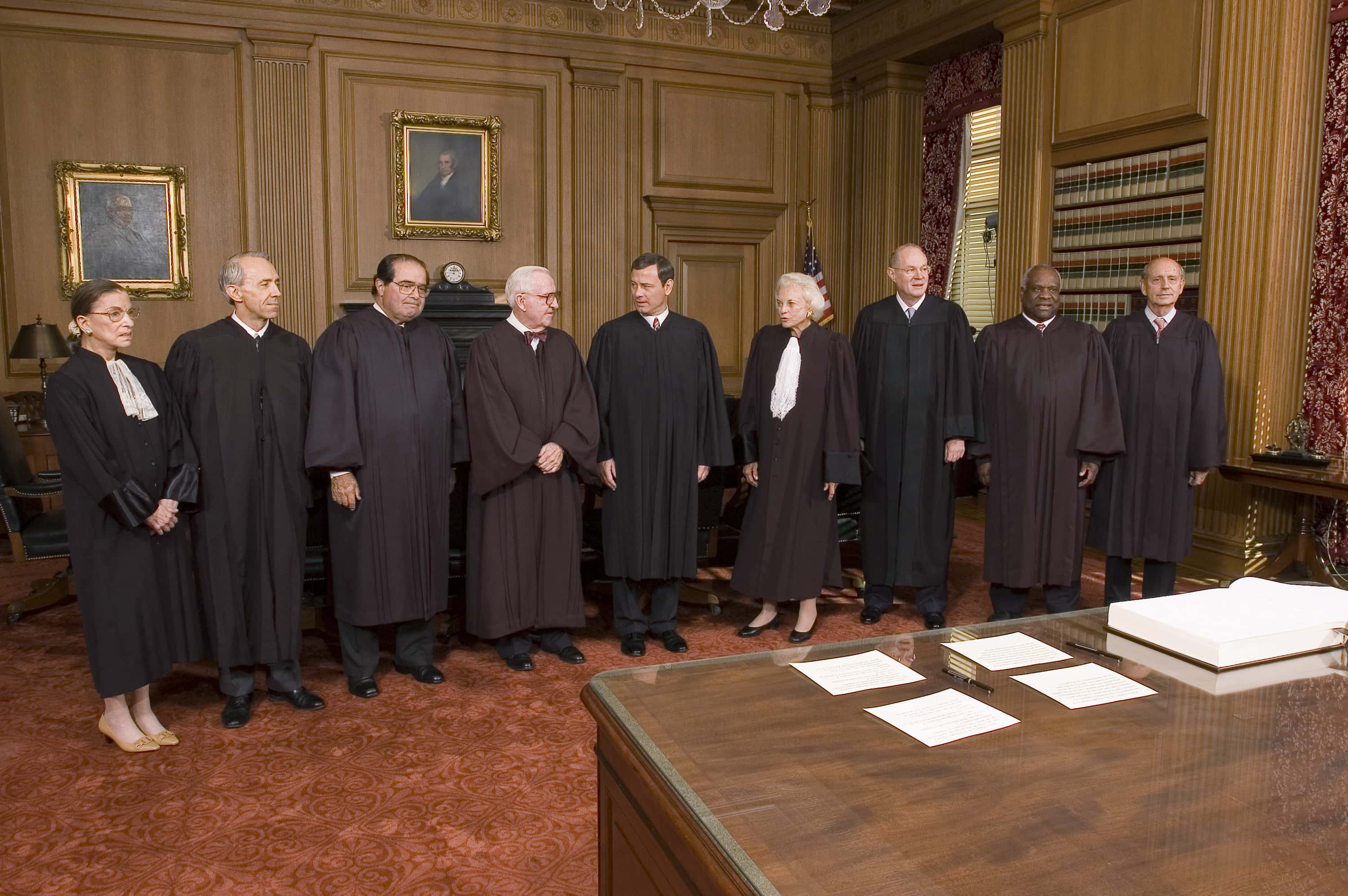 Roberts Assumes His Duties At The Supreme Court