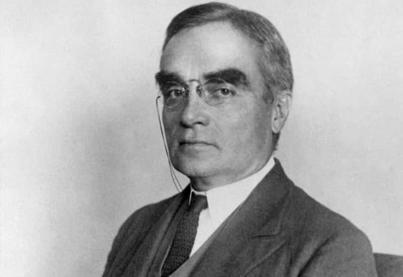 Learned Hand portrait in suit