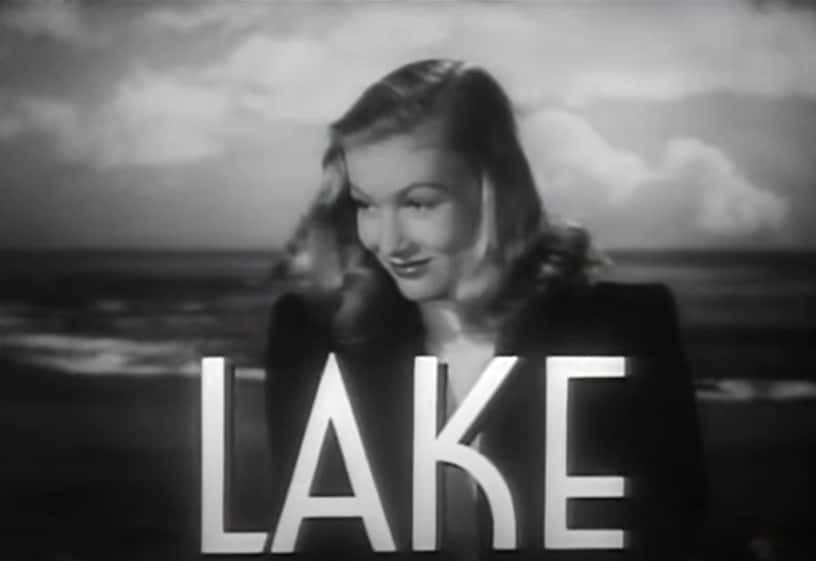 Alan Ladd as Johnny Morrison and Veronica Lake as Joyce Harwood