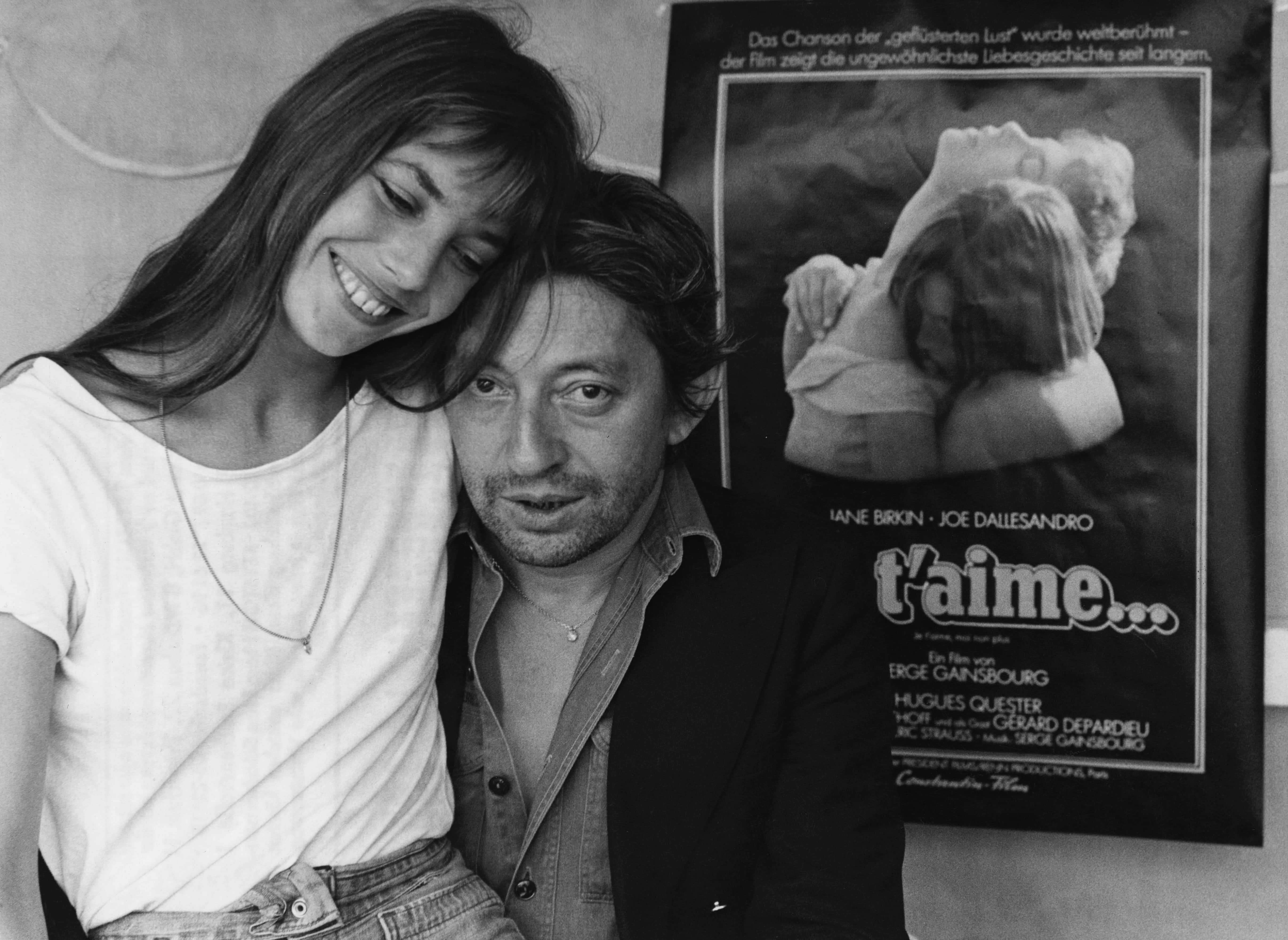 Jane Birkin and Serge Gainsbourg