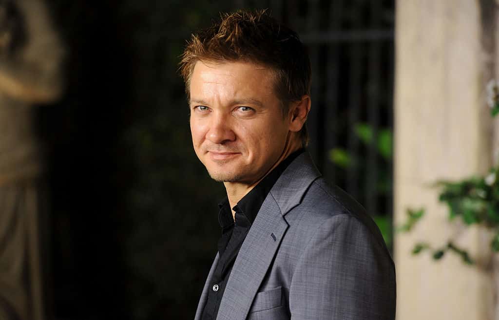 Actor Jeremy Renner arrives at Lucrecia Martel's