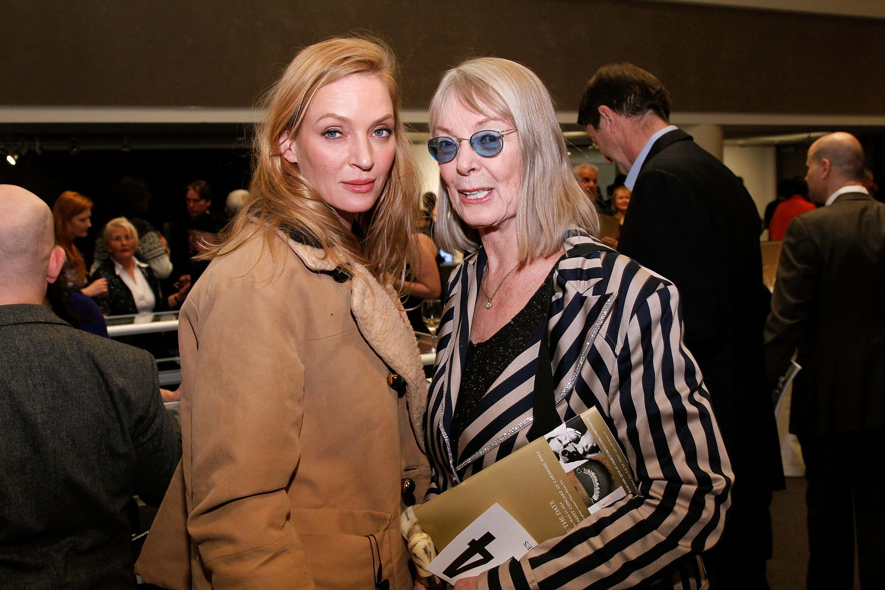 Uma Thurman and Nena Thurman