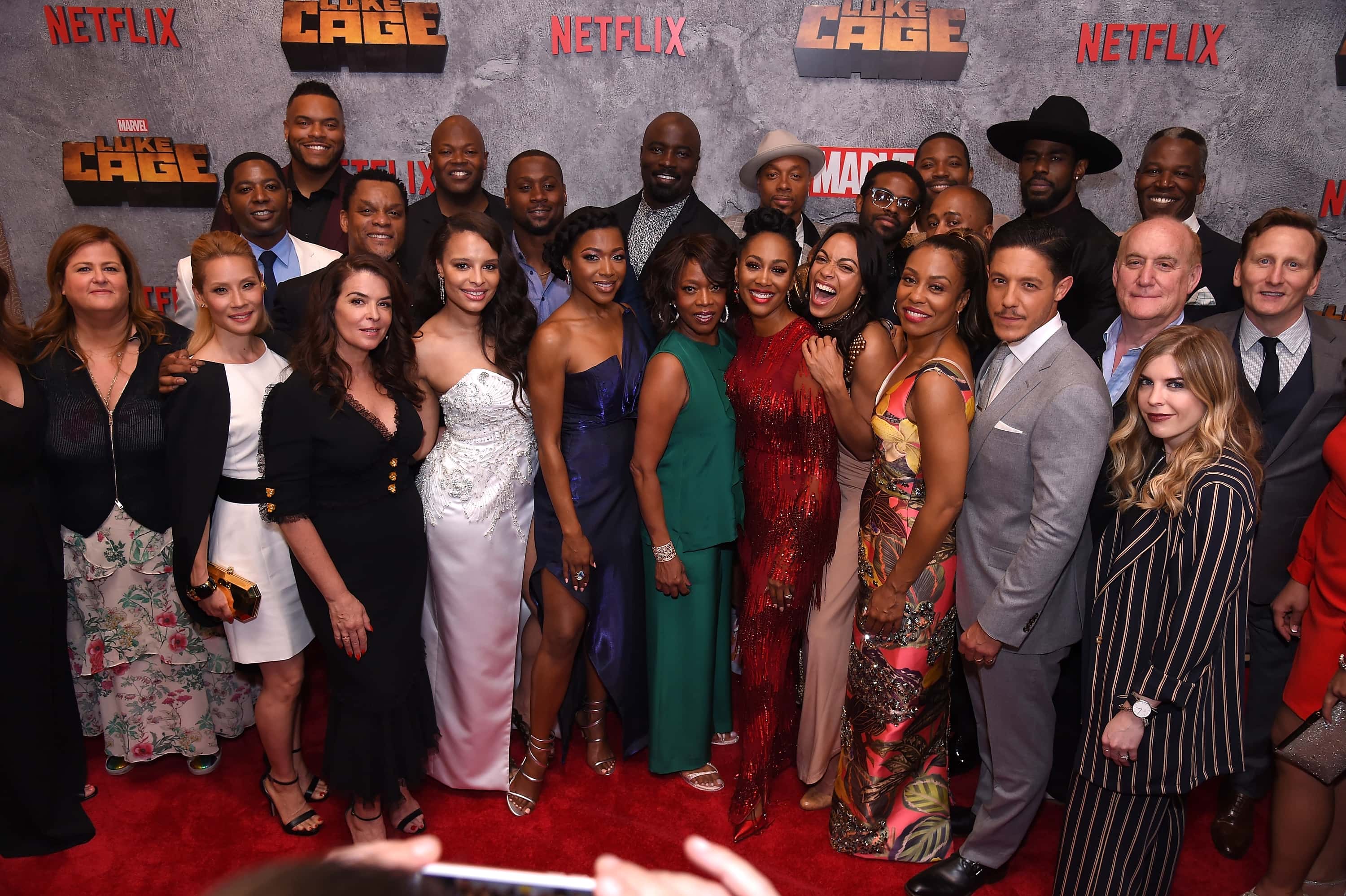 Cast and crew of Luke Cage 