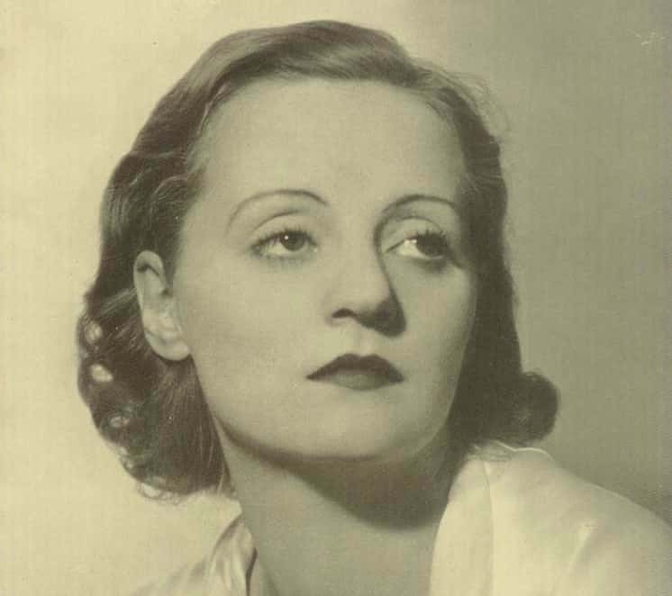 Tallulah Bankhead Argentinean Magazine AD