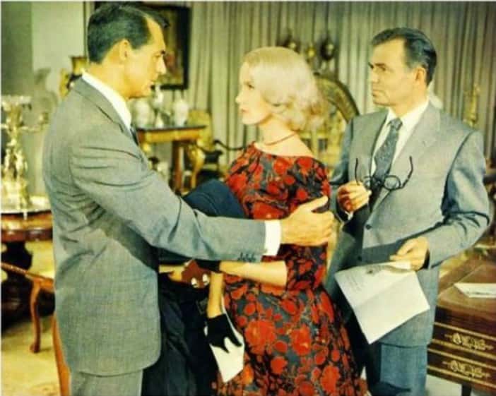 Cary Grant, Eva Marie Saint, James Mason North by Northwest Still