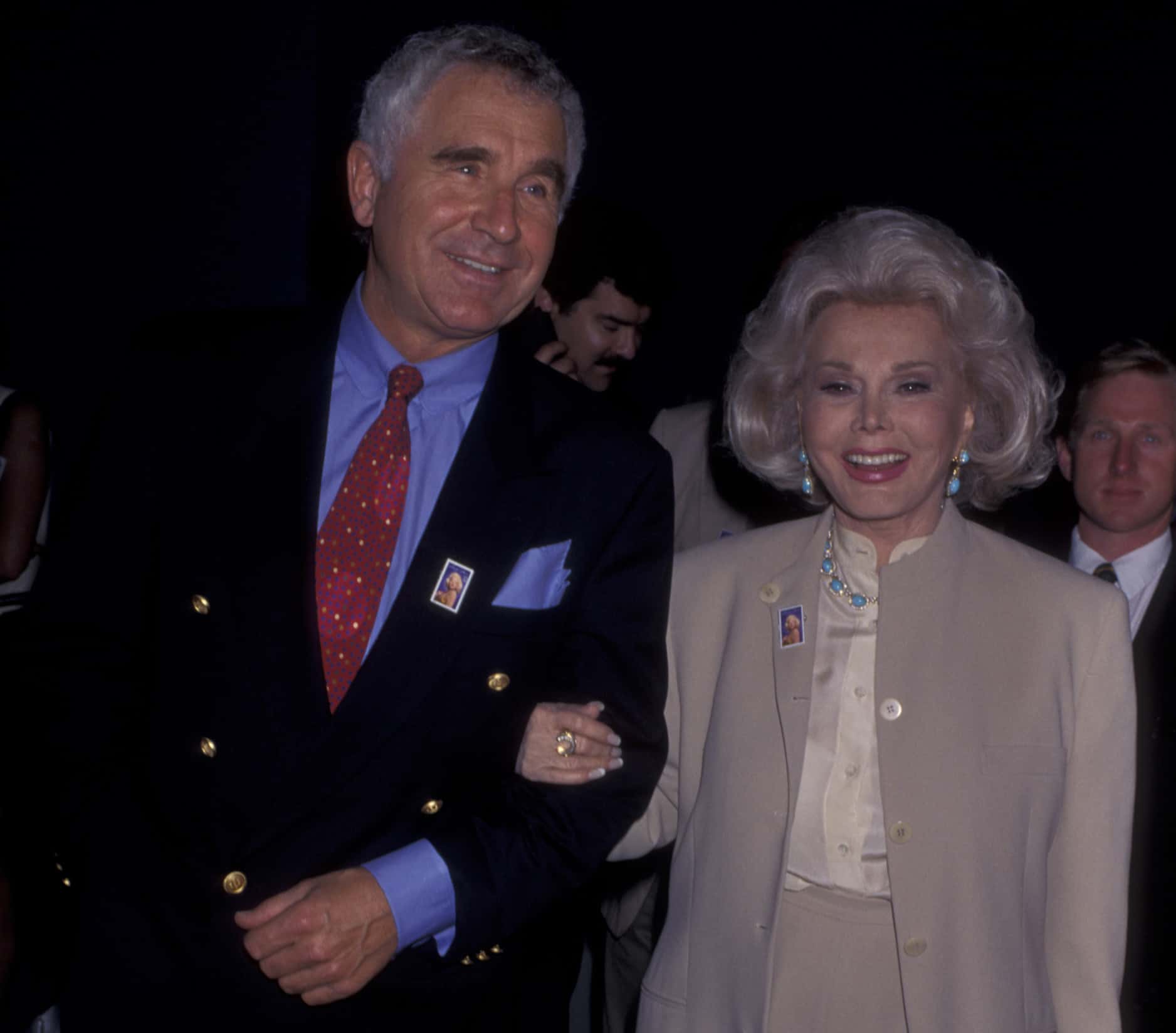 Zsa Zsa Gabor and husband