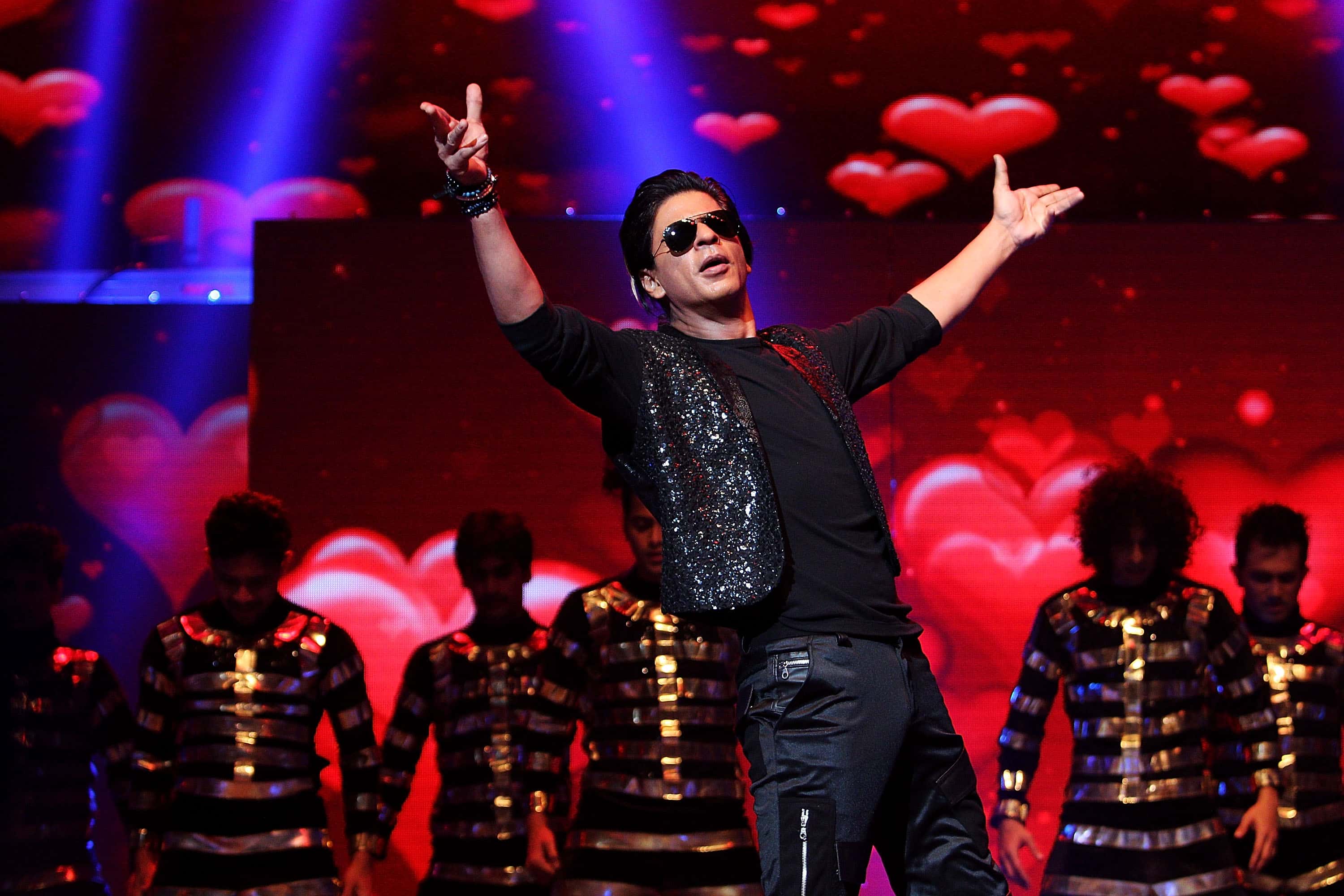 Bollywood Actor Shahrukh Khan performs live in Sydney, Australia 2013