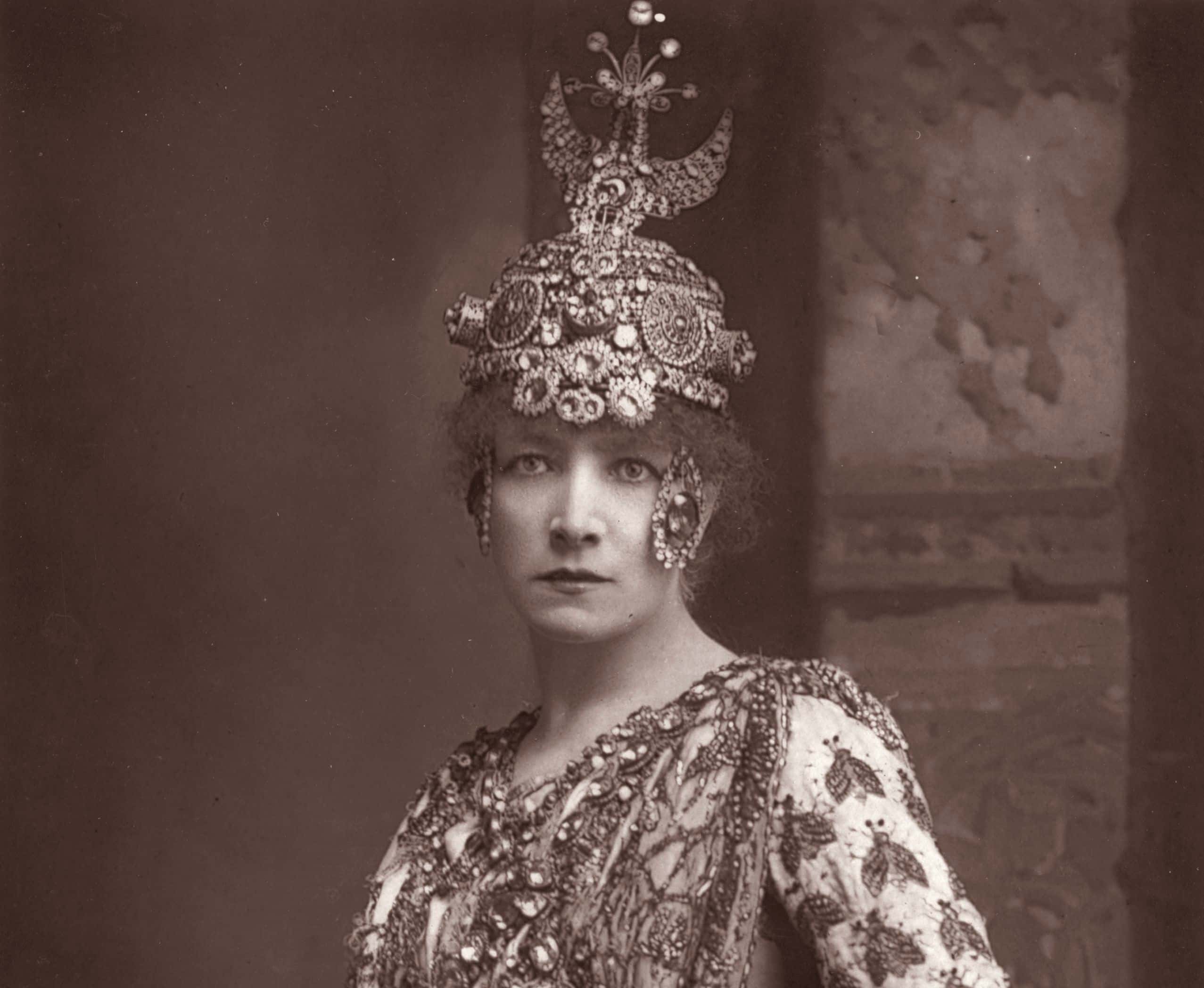   Sarah Bernhardt in costume