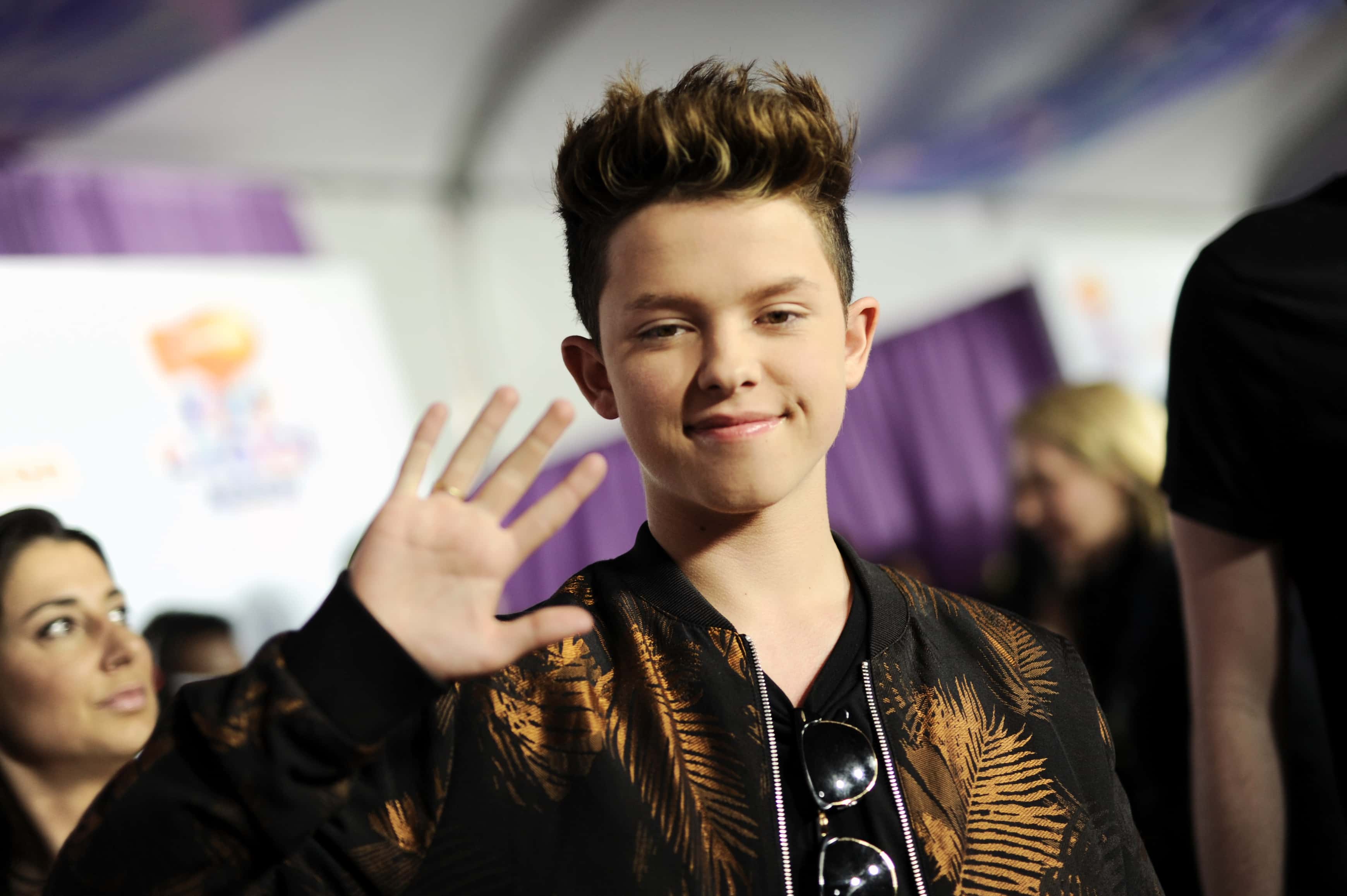 Singer Jacob Sartorius at Nickelodeon's 2017 Kids' Choice Awards