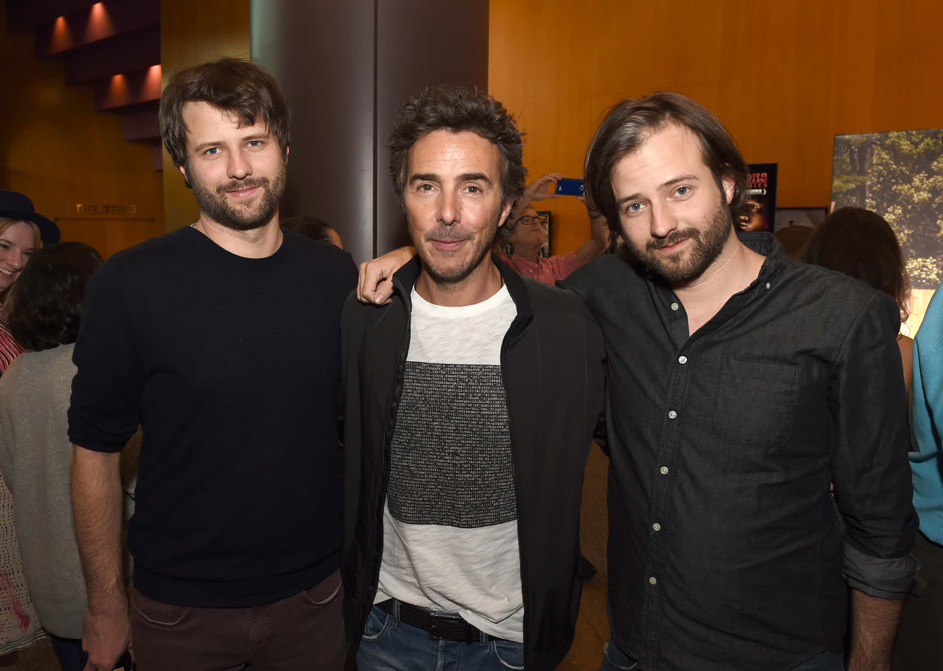  Ross Duffer, Shawn Levy, and Matt Duffer