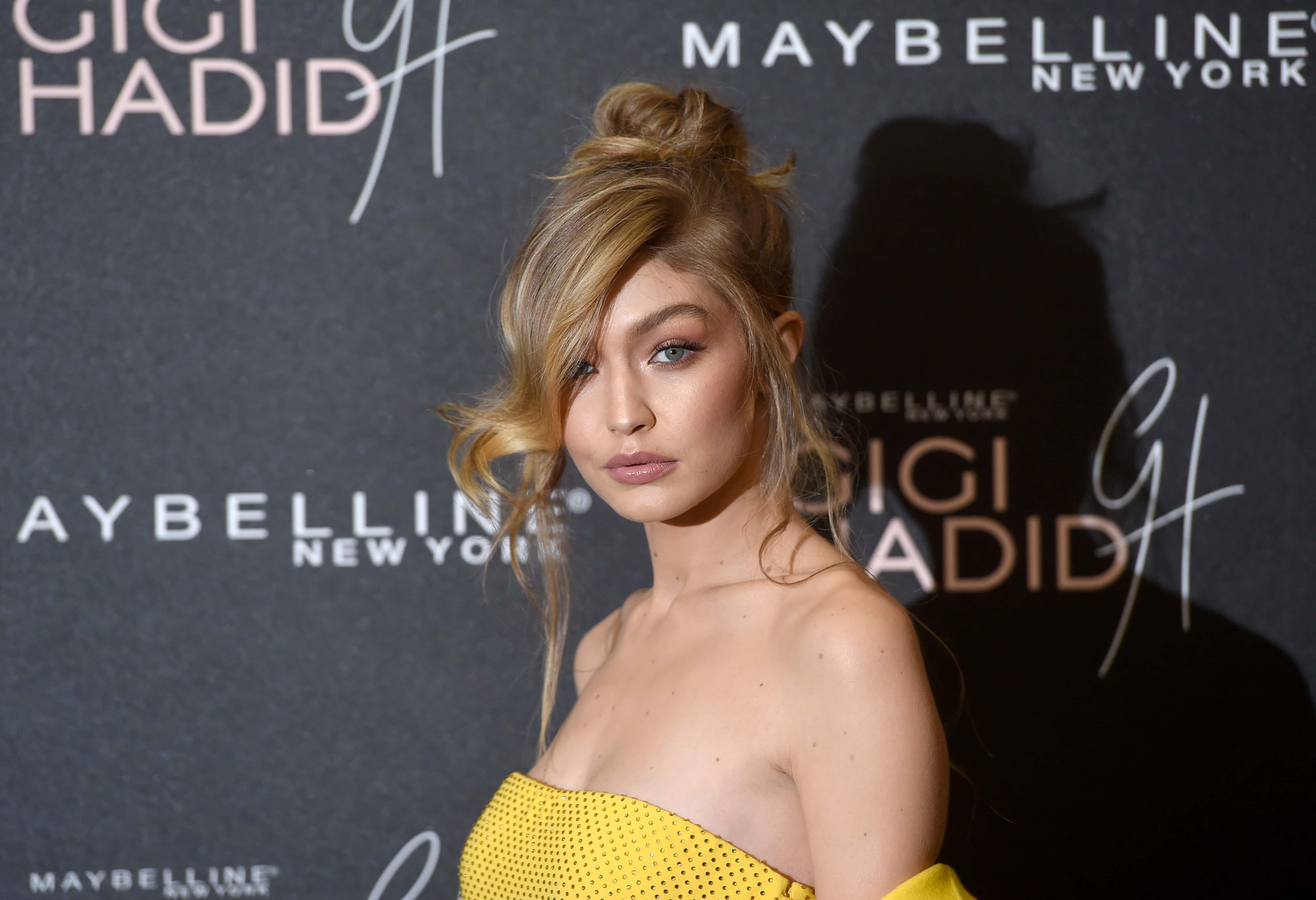 Gigi Hadid attends the Gigi Hadid X Maybelline party