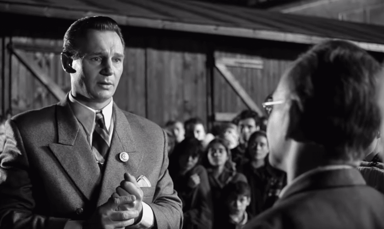 Liam Neeson in Schindler’s List