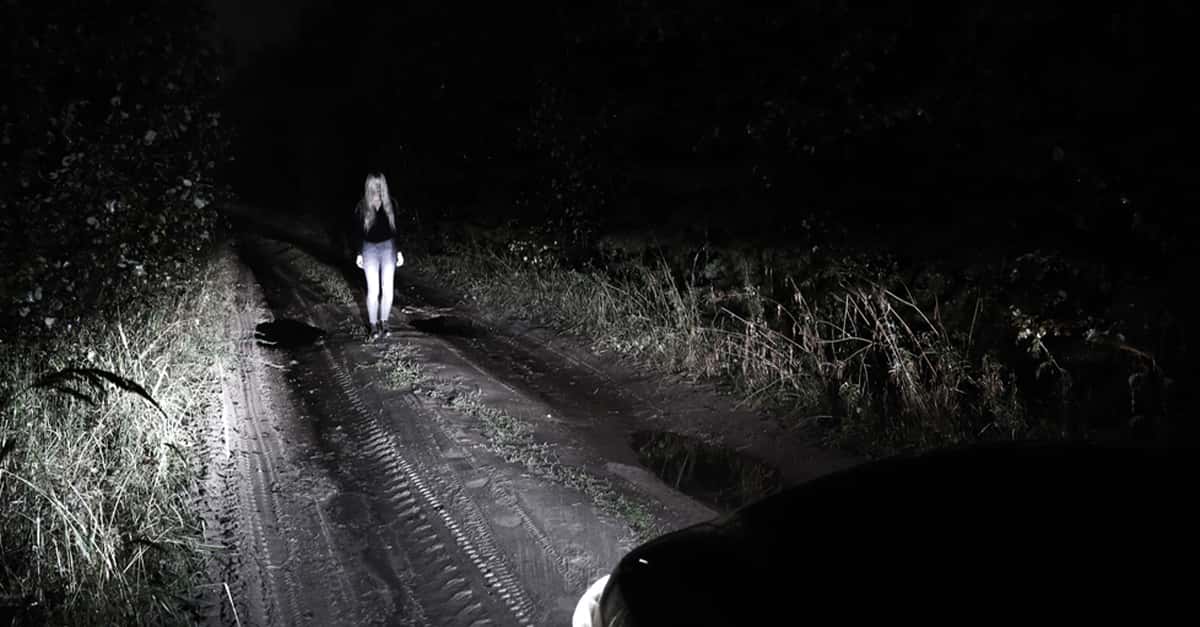 scary night driving