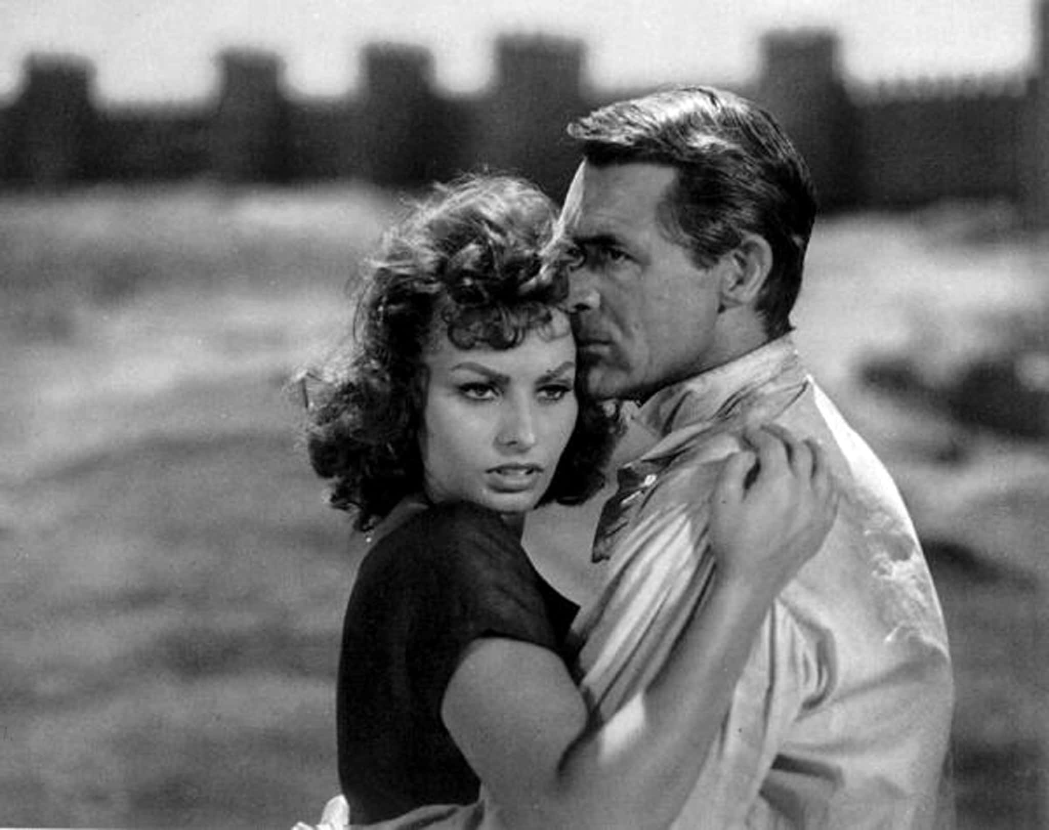 Sophia Loren and Cary Grant in 'The Pride and the Passion'
