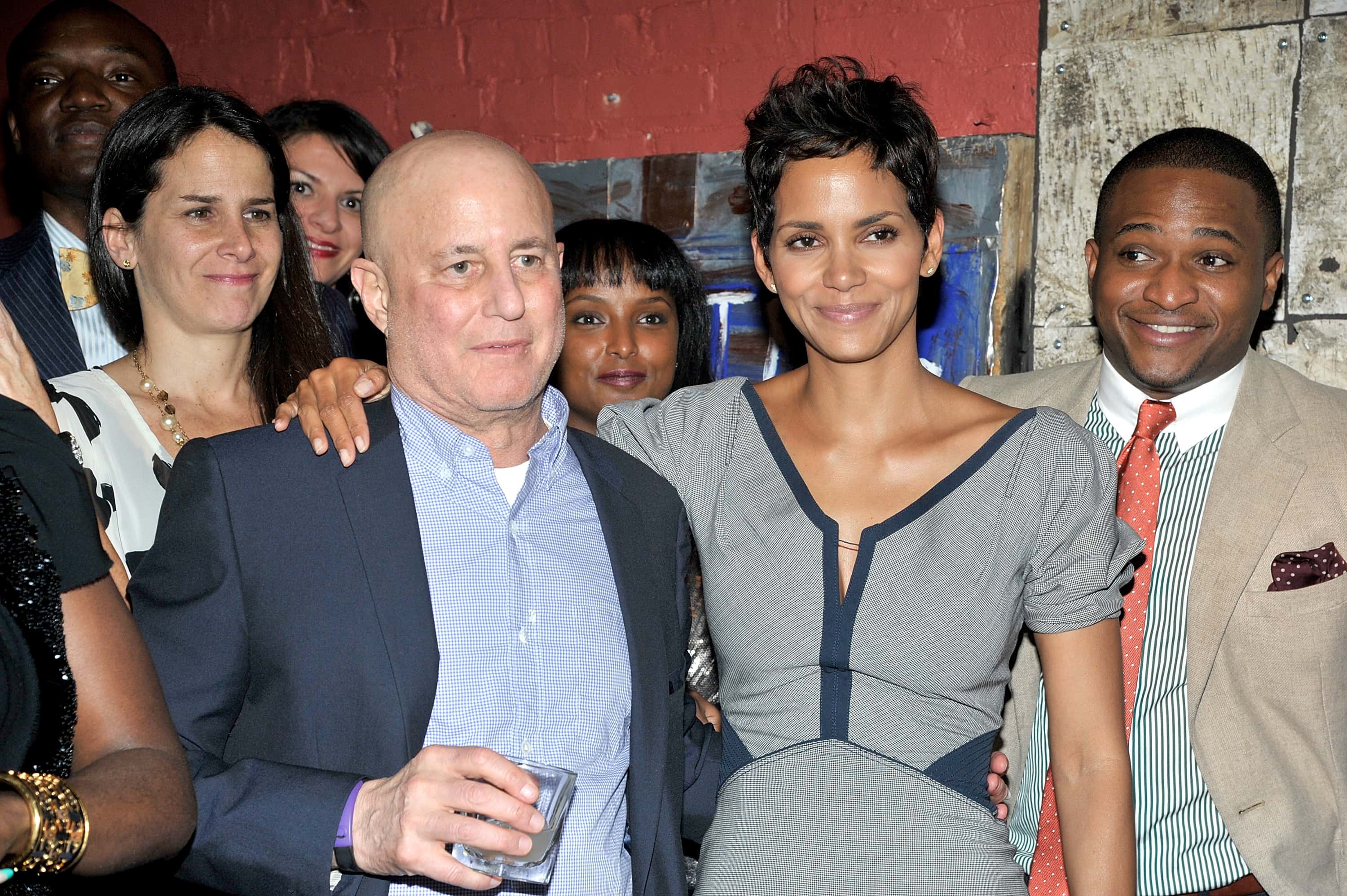 Ron Perelman and actress Halle Berry attend the Mayor's Fund benefit dinner 