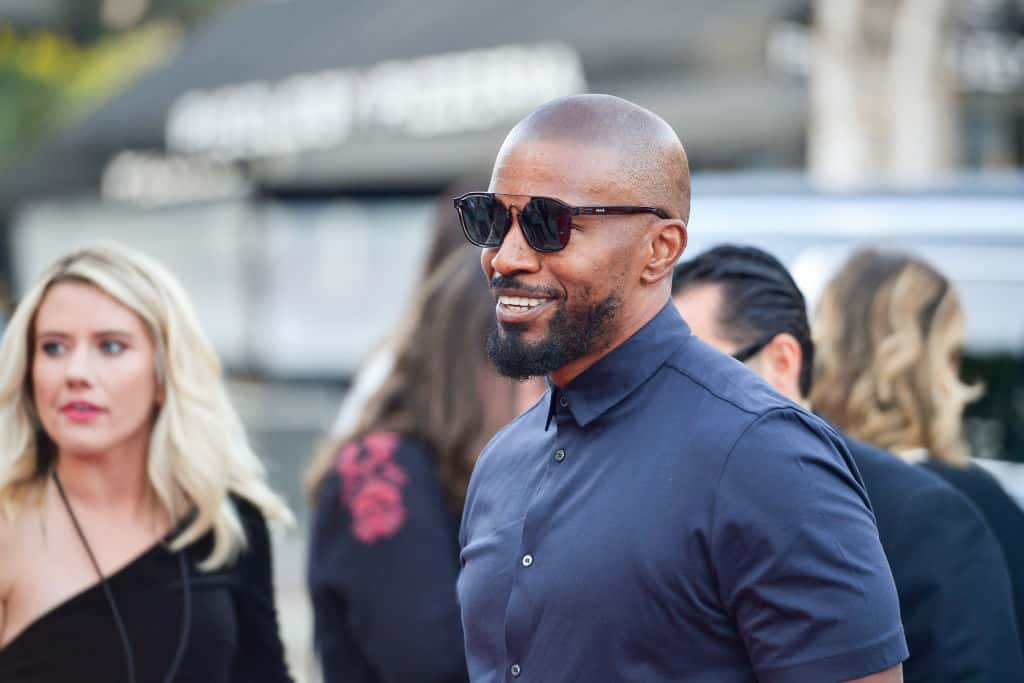 Jamie Foxx attends the LA Premiere of Entertainment Studios