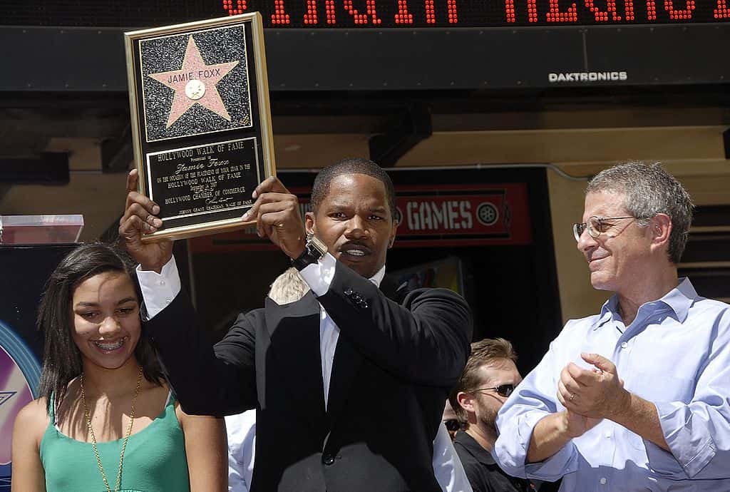 Jamie Foxx Honored With A Star On The Hollywood Walk Of Fame