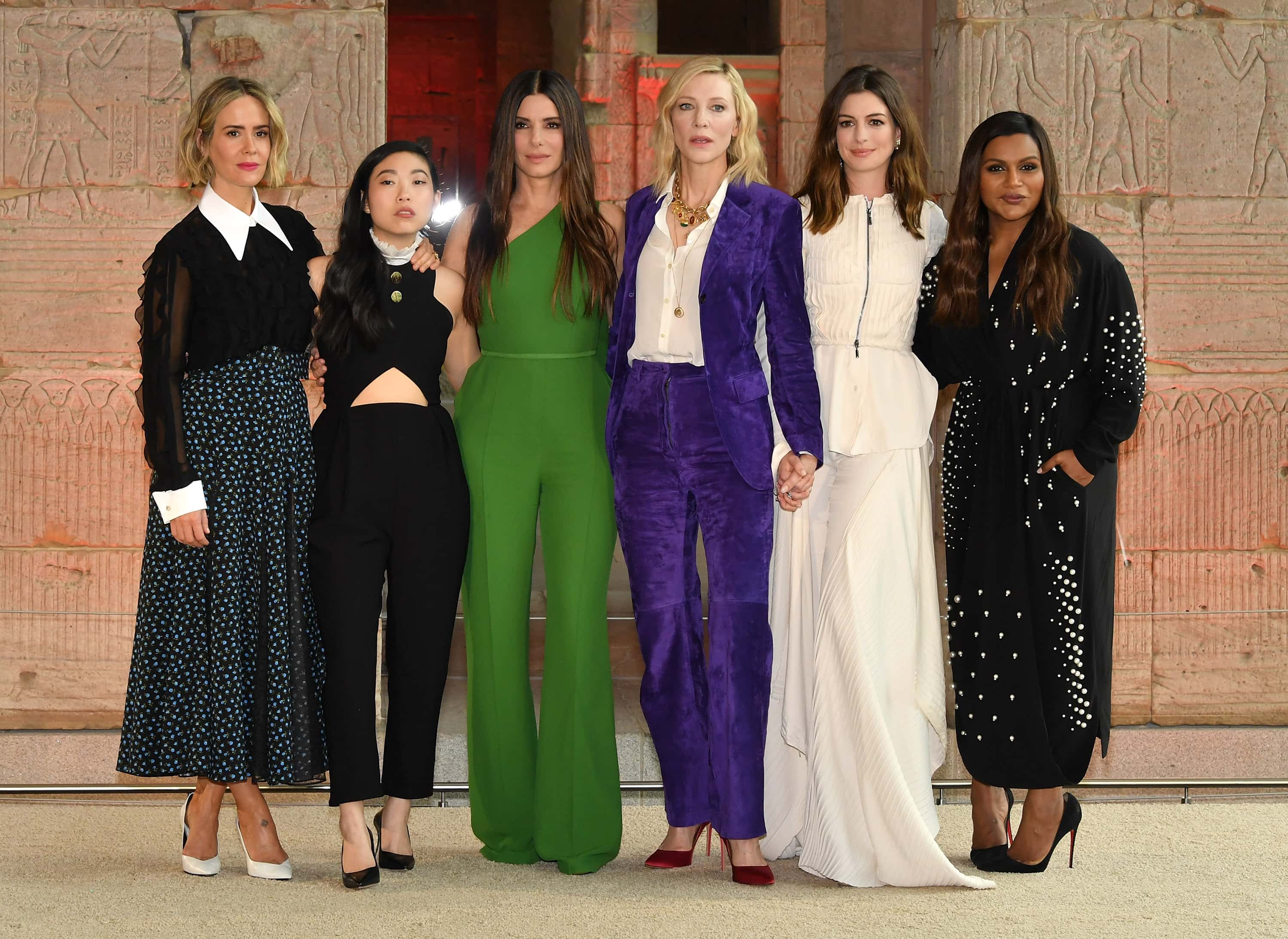 "Ocean's 8" worldwide photo call at The Metropolitan Museum of Art on May 22, 2018 in New York City