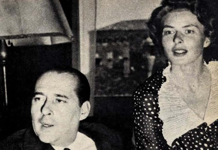 Roberto Rossellini and Ingrid Bergman, 1953