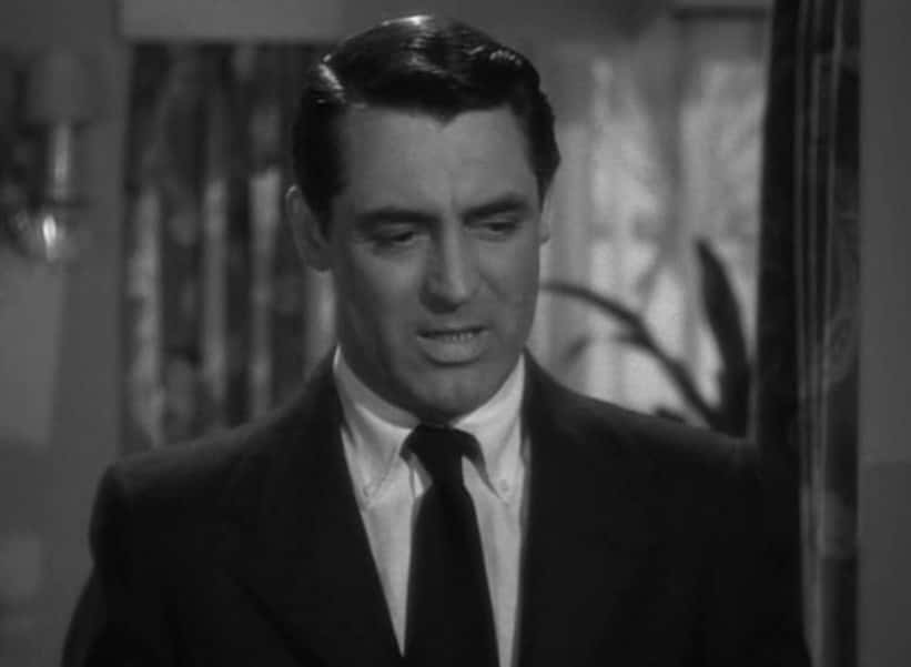 Cary Grant starring in a movie
