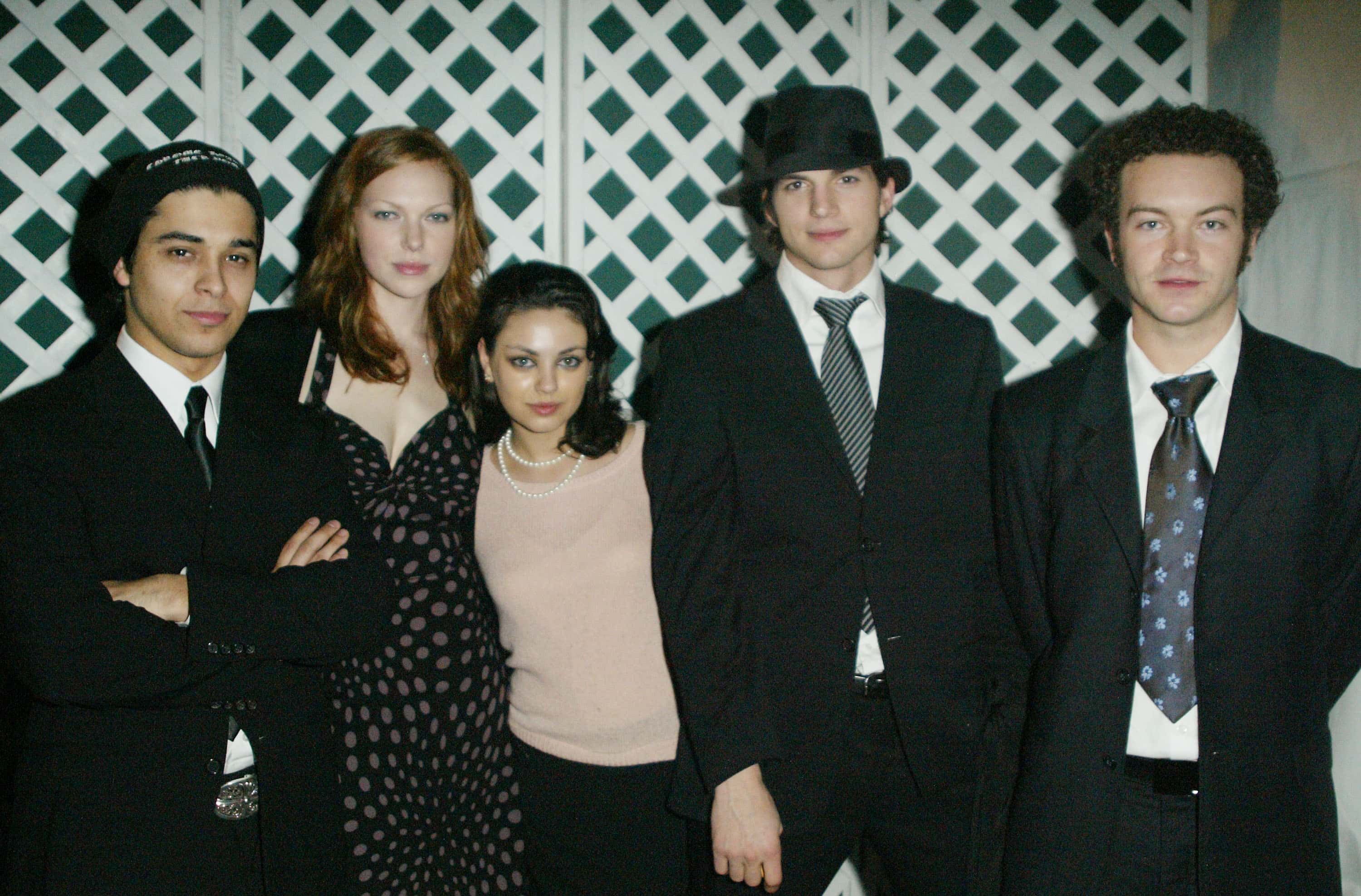 Wilmer Valderrama, Laura Prepon, Mila Kunis, Ashton Kutcher and Danny Masterson