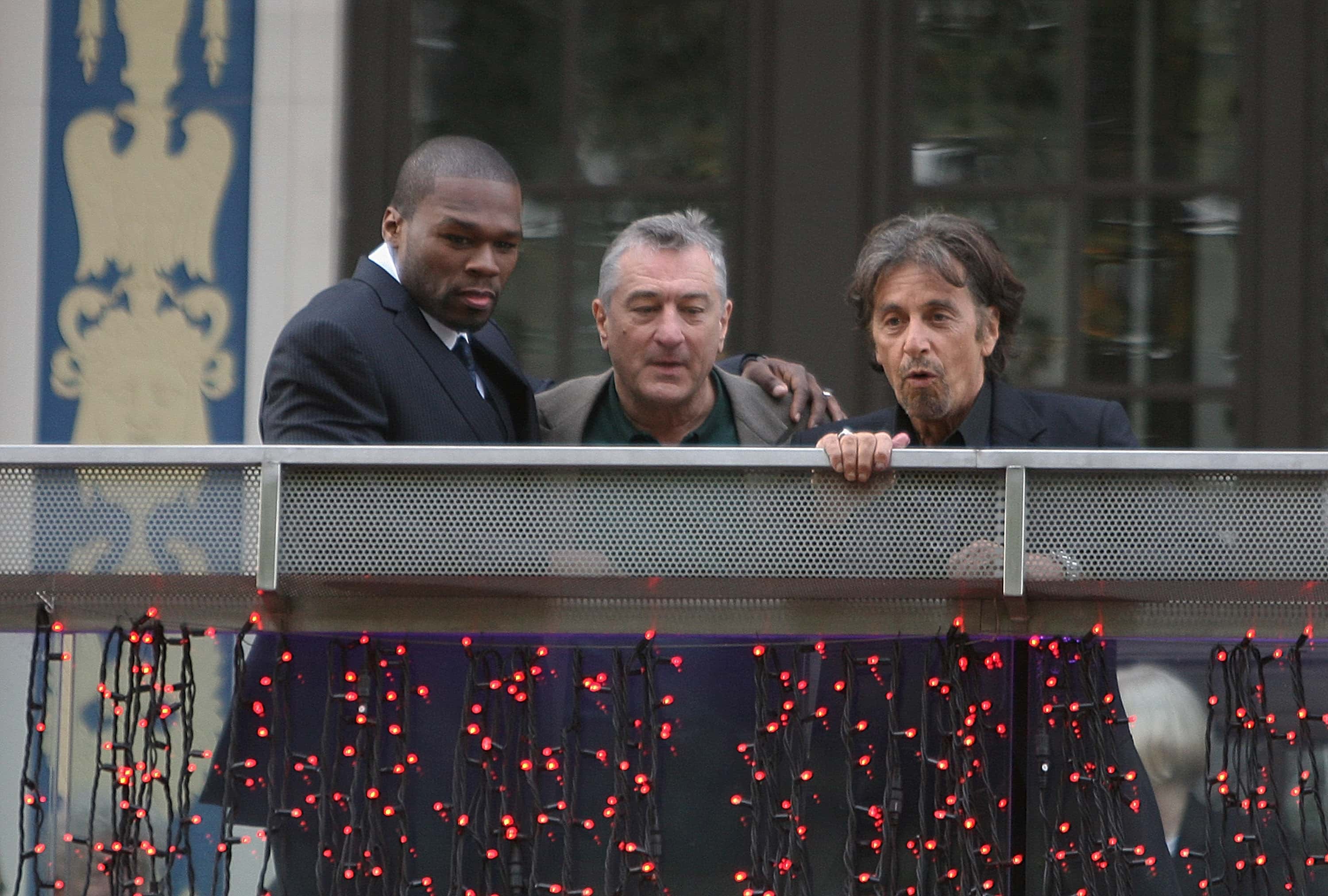 50 Cent, Al Pacino and Robert De Niro