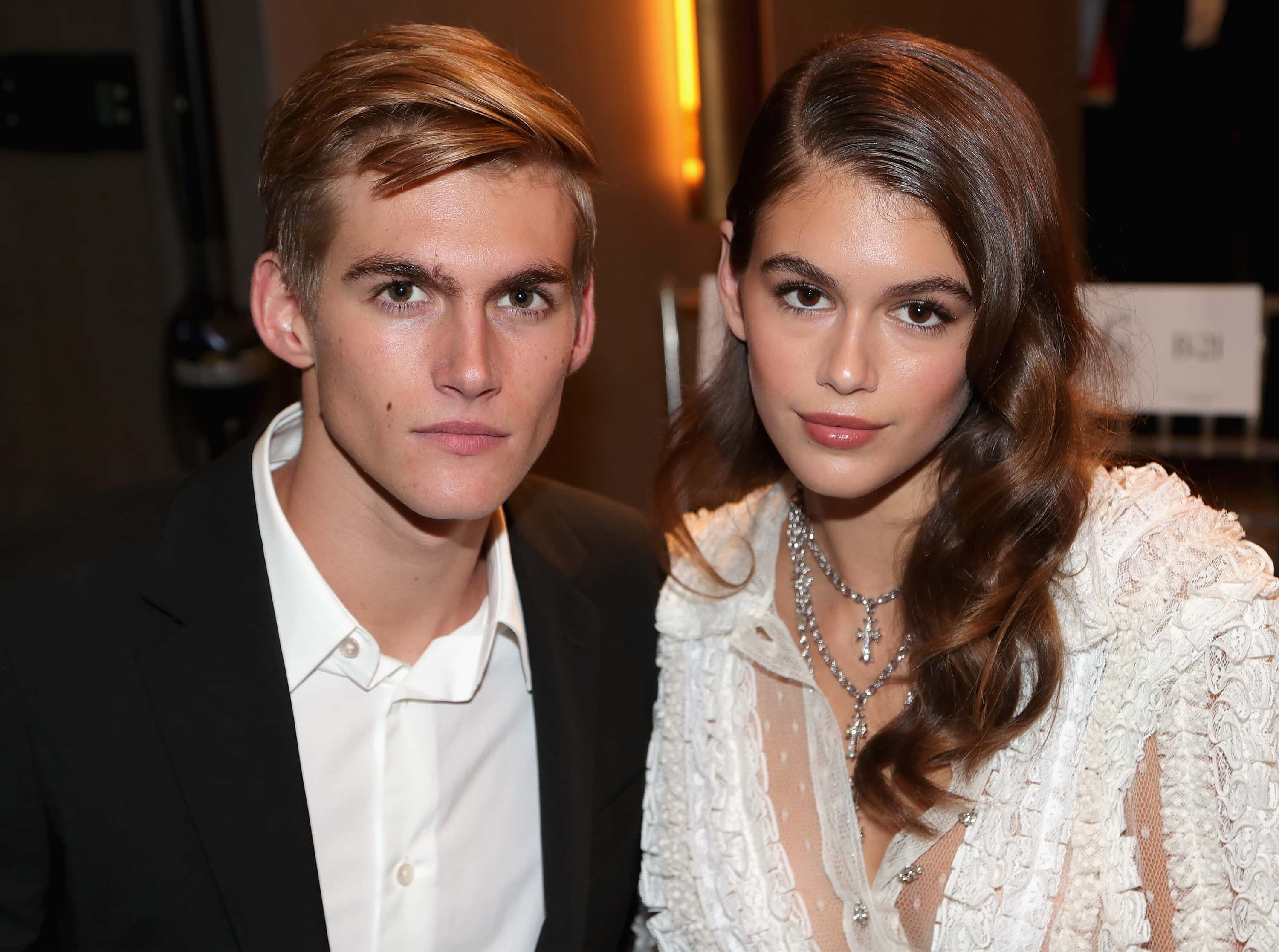 Presley Gerber and Kaia Gerber 