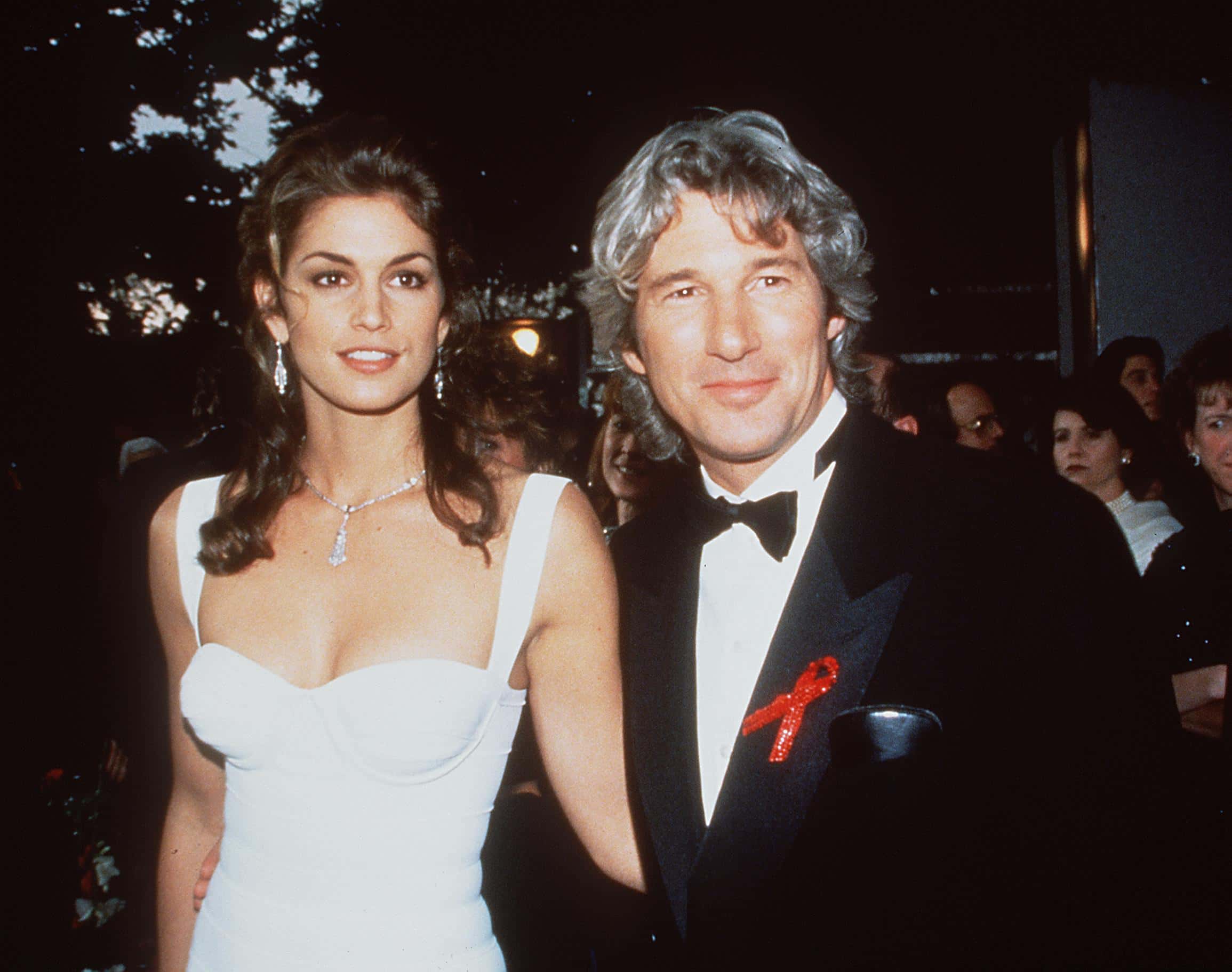 1993 Cindy Crawford and Richard Gere. 