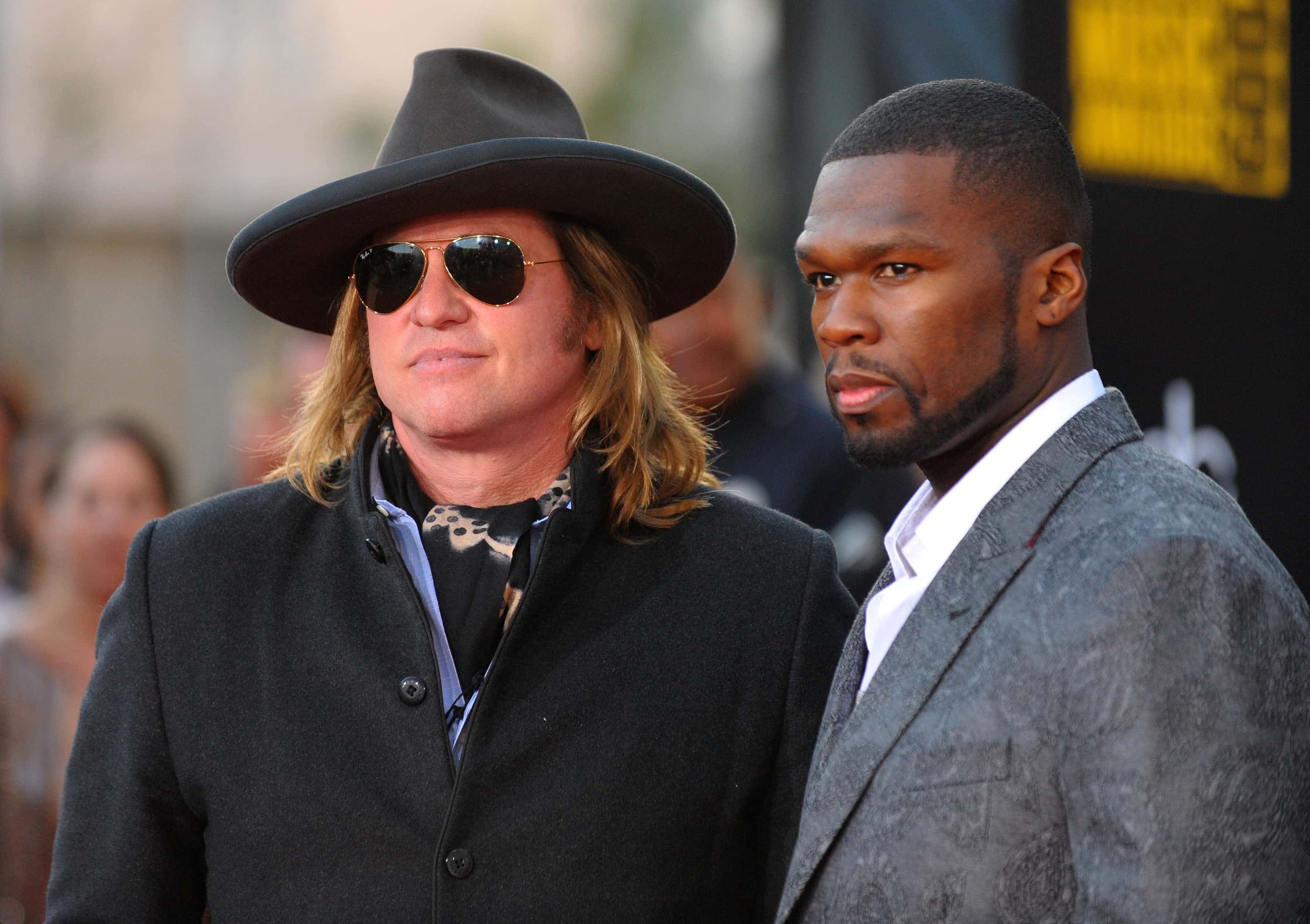 Actor Val Kilmer and rapper 50 Cent