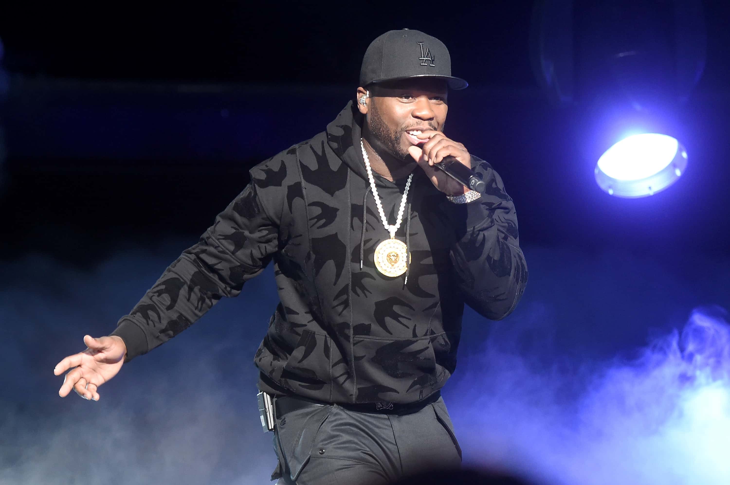 Curtis "50 cent" Jackson performs onstage