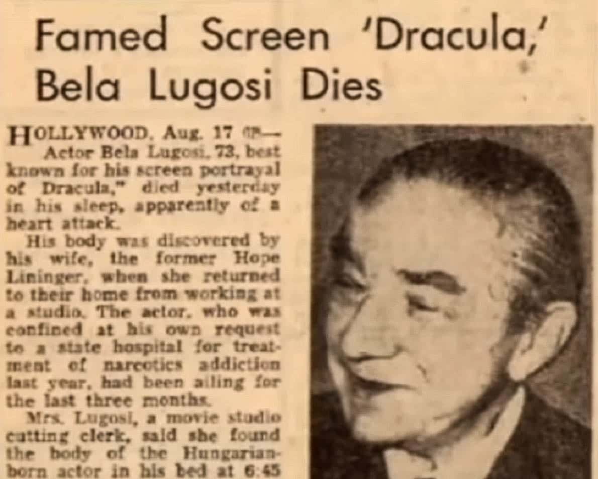 Bela Lugosi Facts