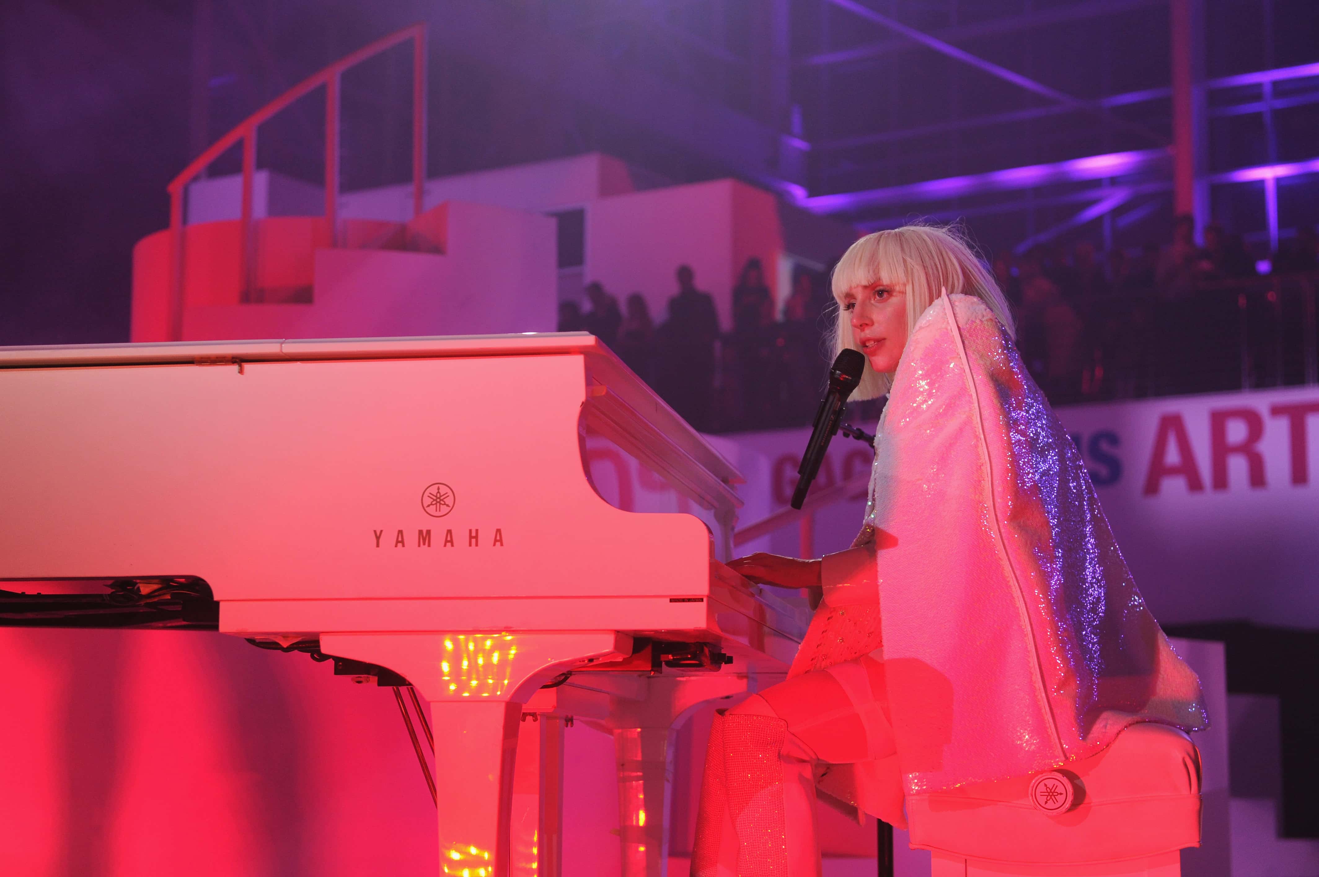 Lady Gaga performs in concert 