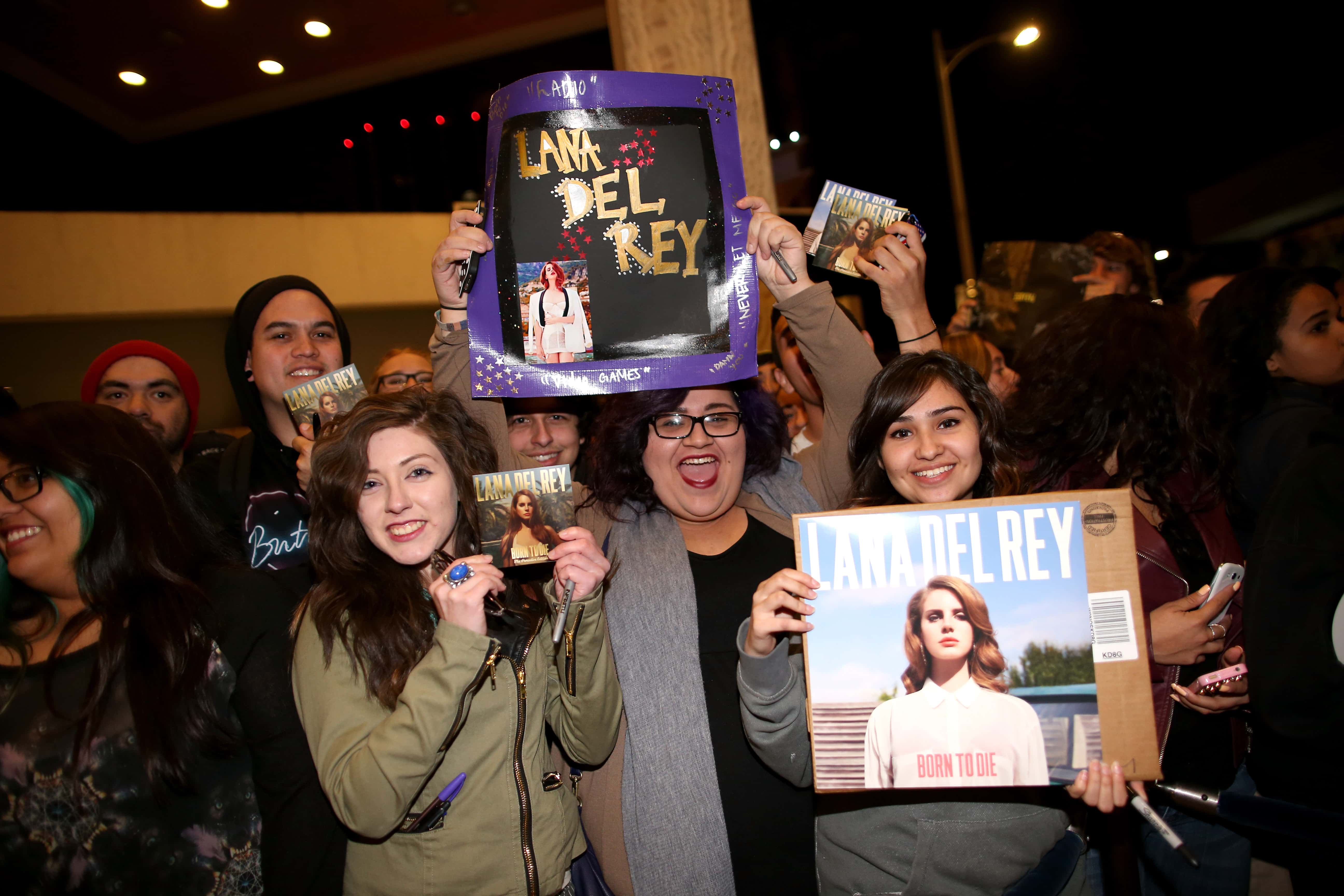 Guests attend multi-platinum artist Lana Del Rey's premiere of 