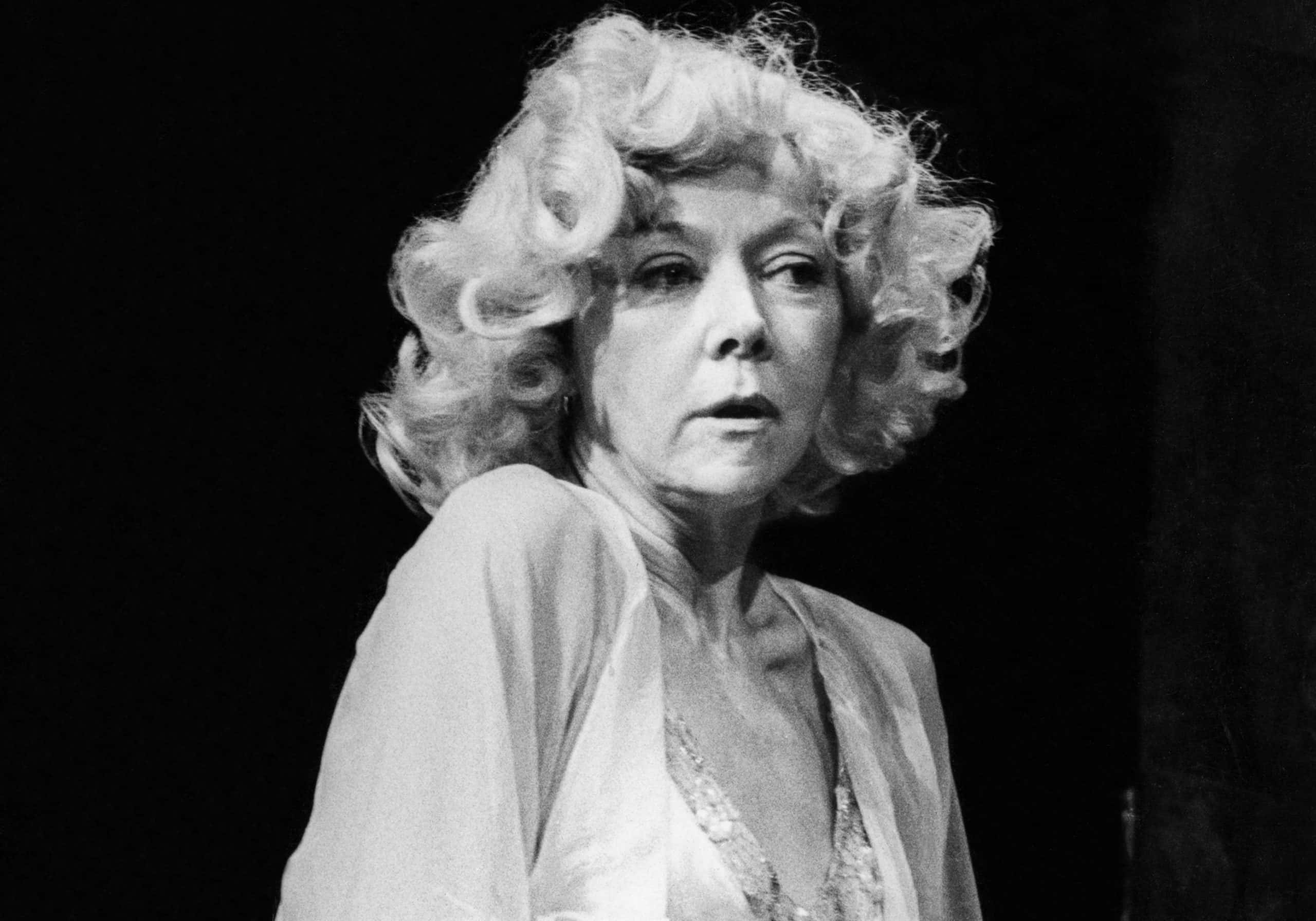 Gloria Grahame in a play