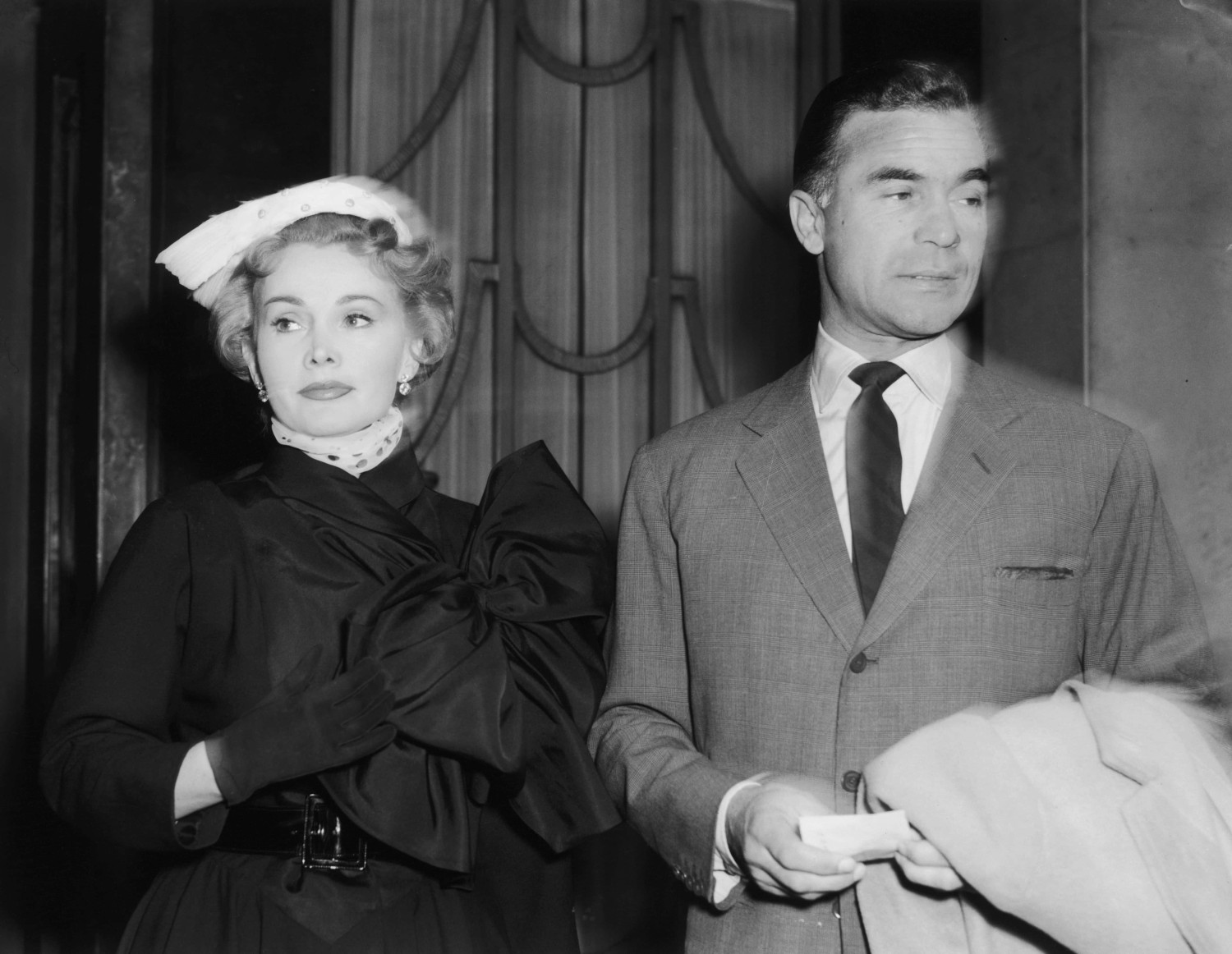 Porfirio Rubirosa and Zsa Zsa Gabor