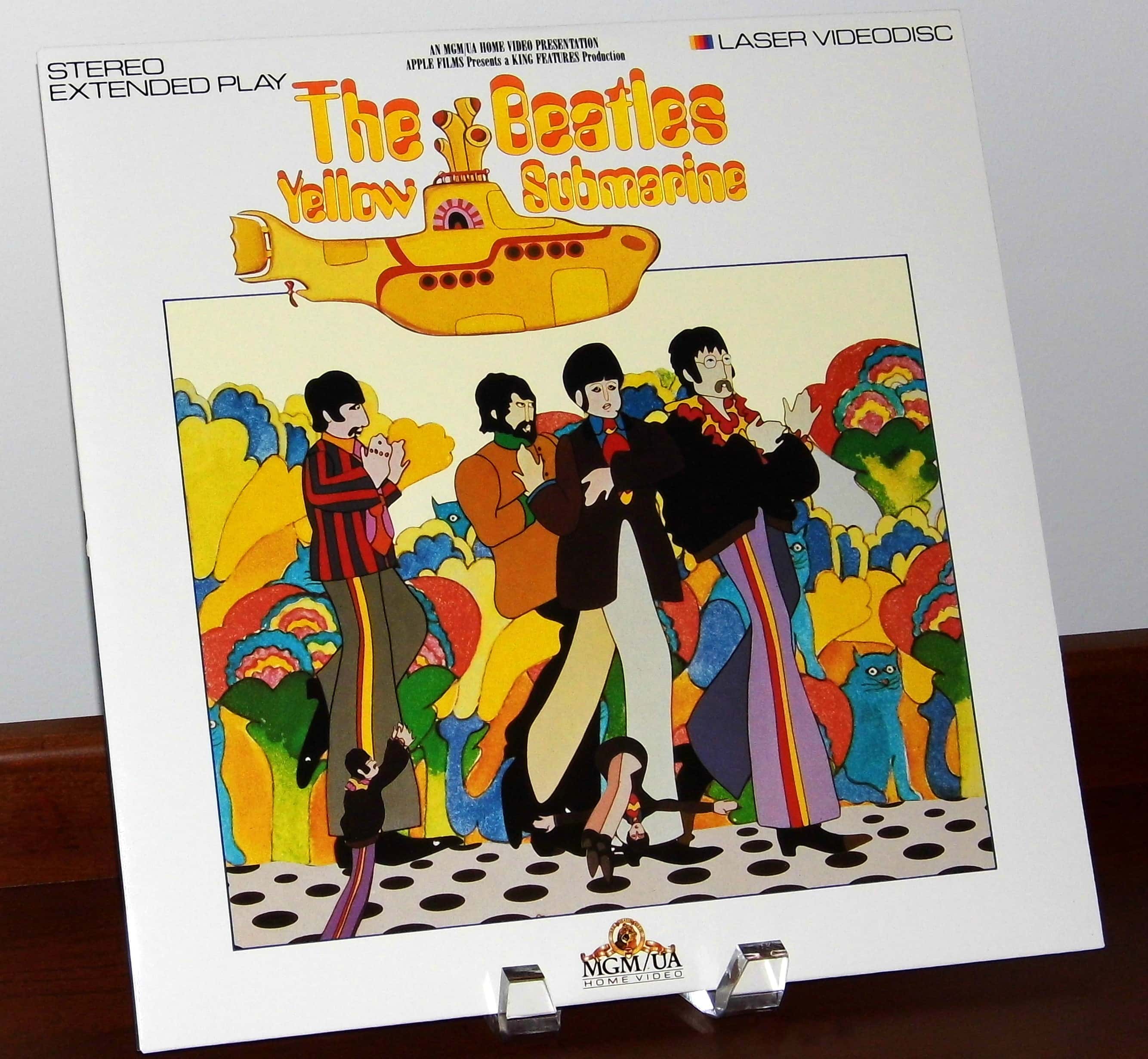 Photo of The Beatles Yellow Submarine 12-Inch Laser Videodisc