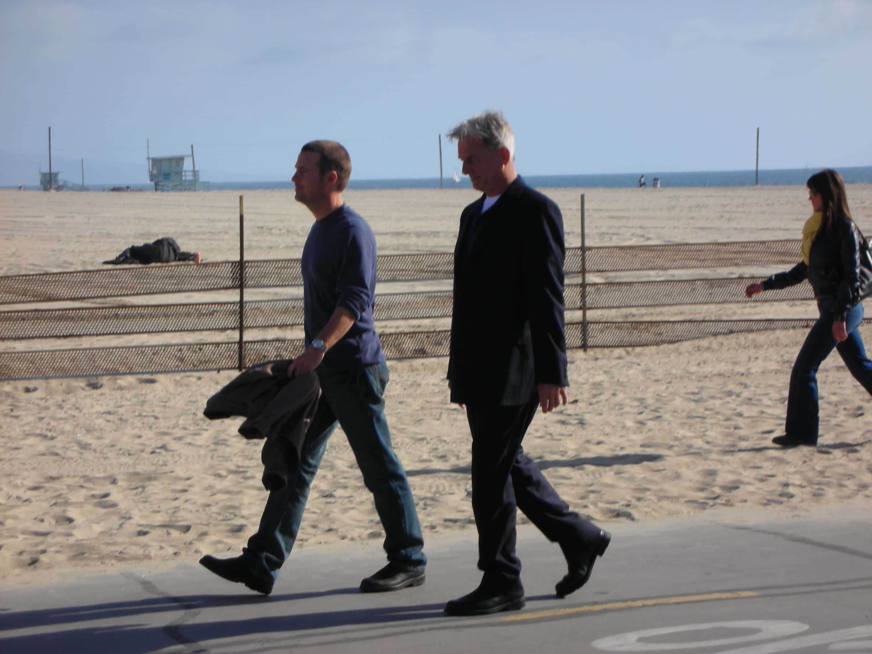 Mark Harmon and Chris ODonnell