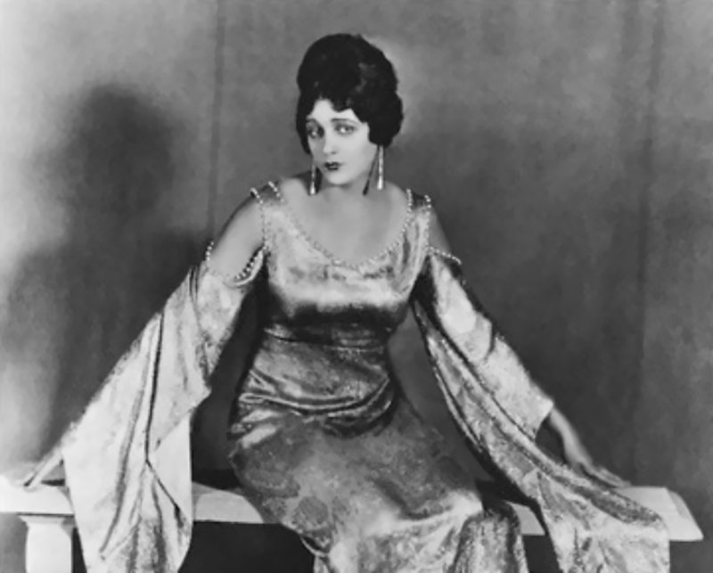 Barbara La Marr in dress 