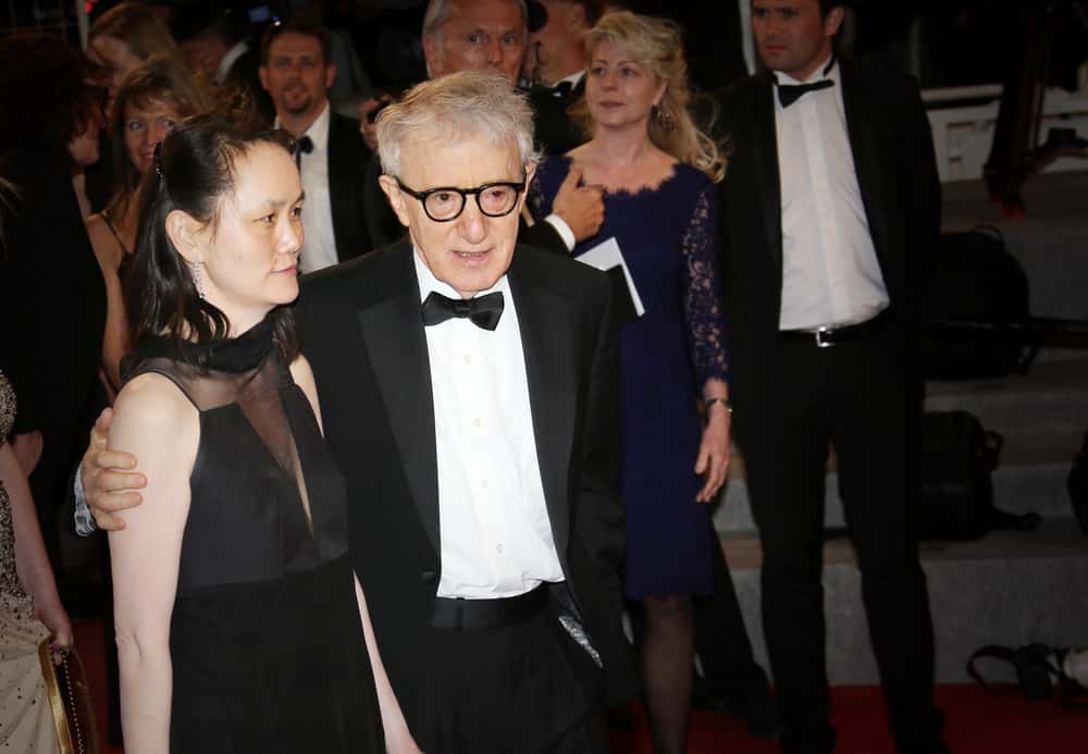 Director Woody Allen and his wife Soon-Yi
