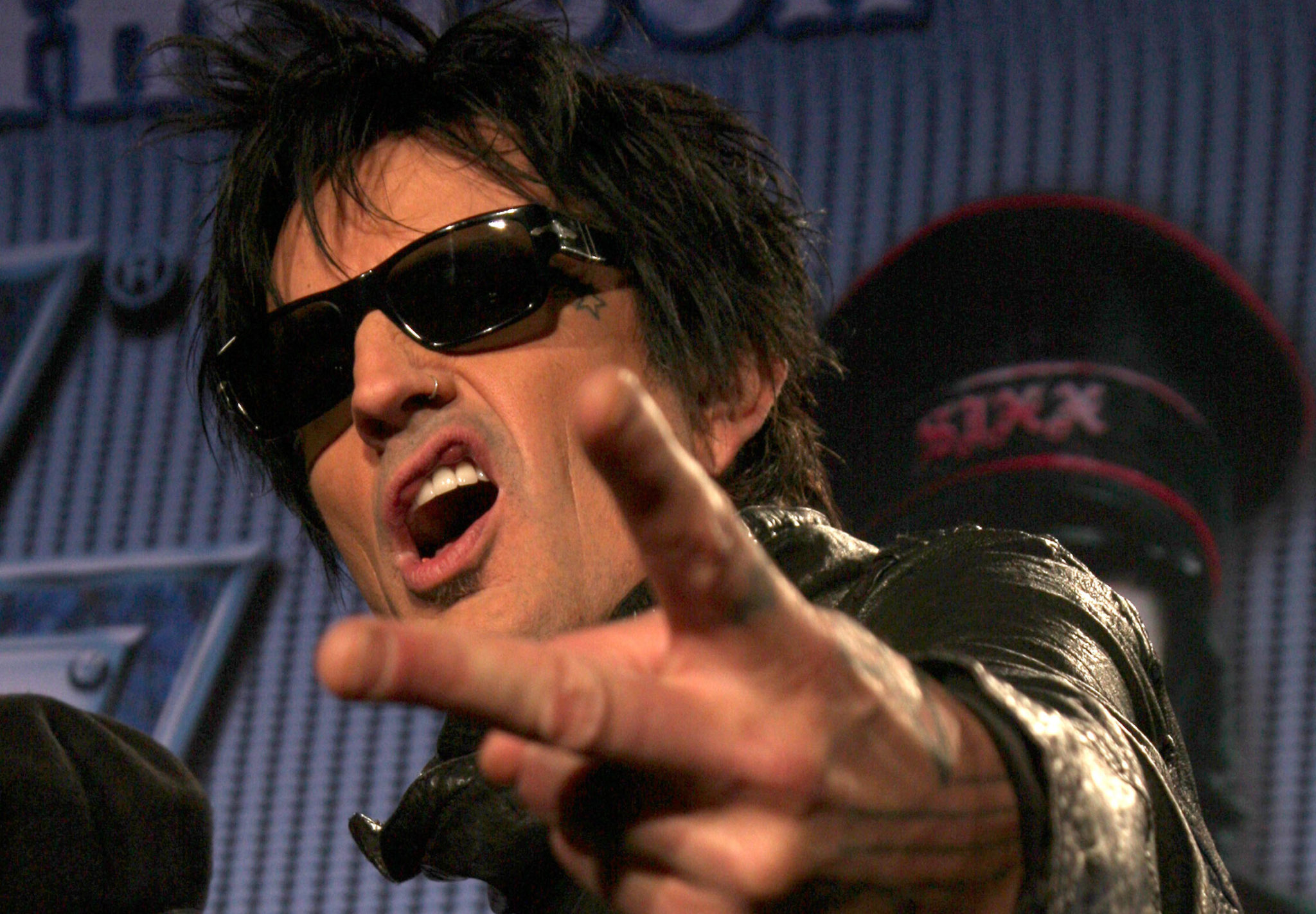 Tommy Lee at the Kiss and Motely Crue Tour Press - 2012